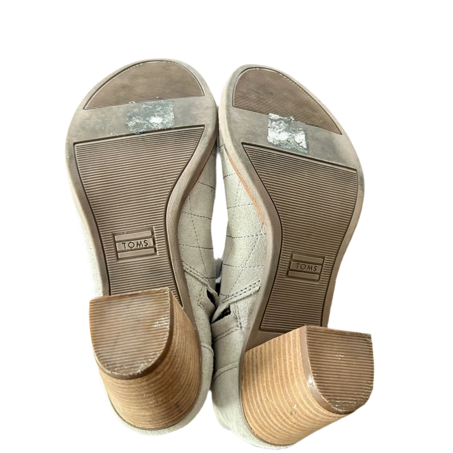 Boots Ankle Heels By Toms In Grey, Size: 7