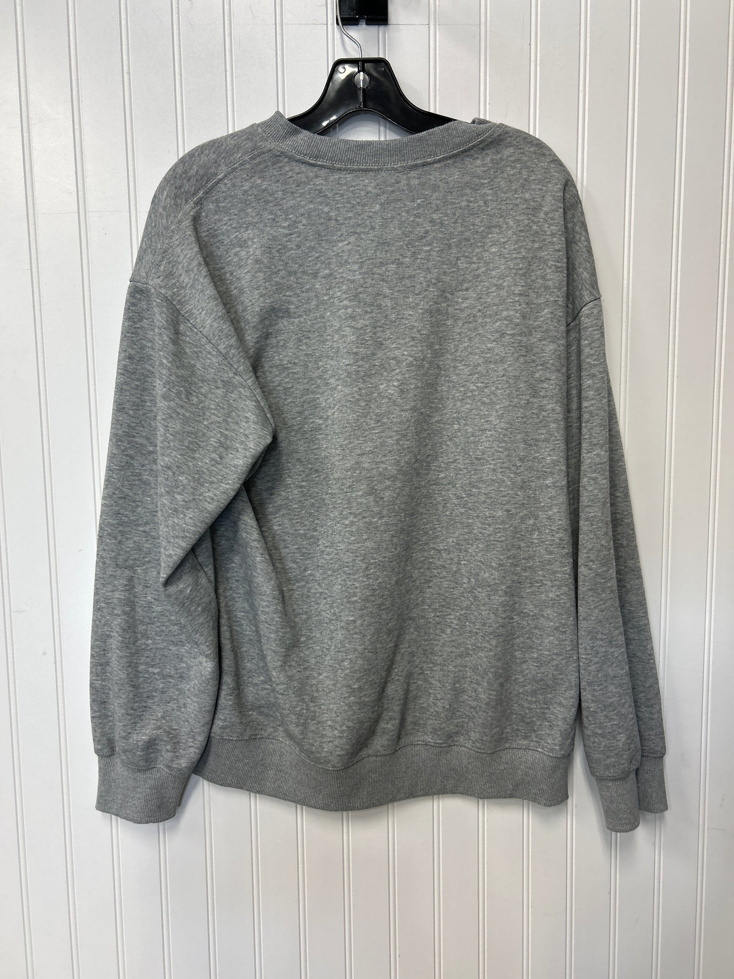 Top Ls By Clothes Mentor In Grey, Size:L