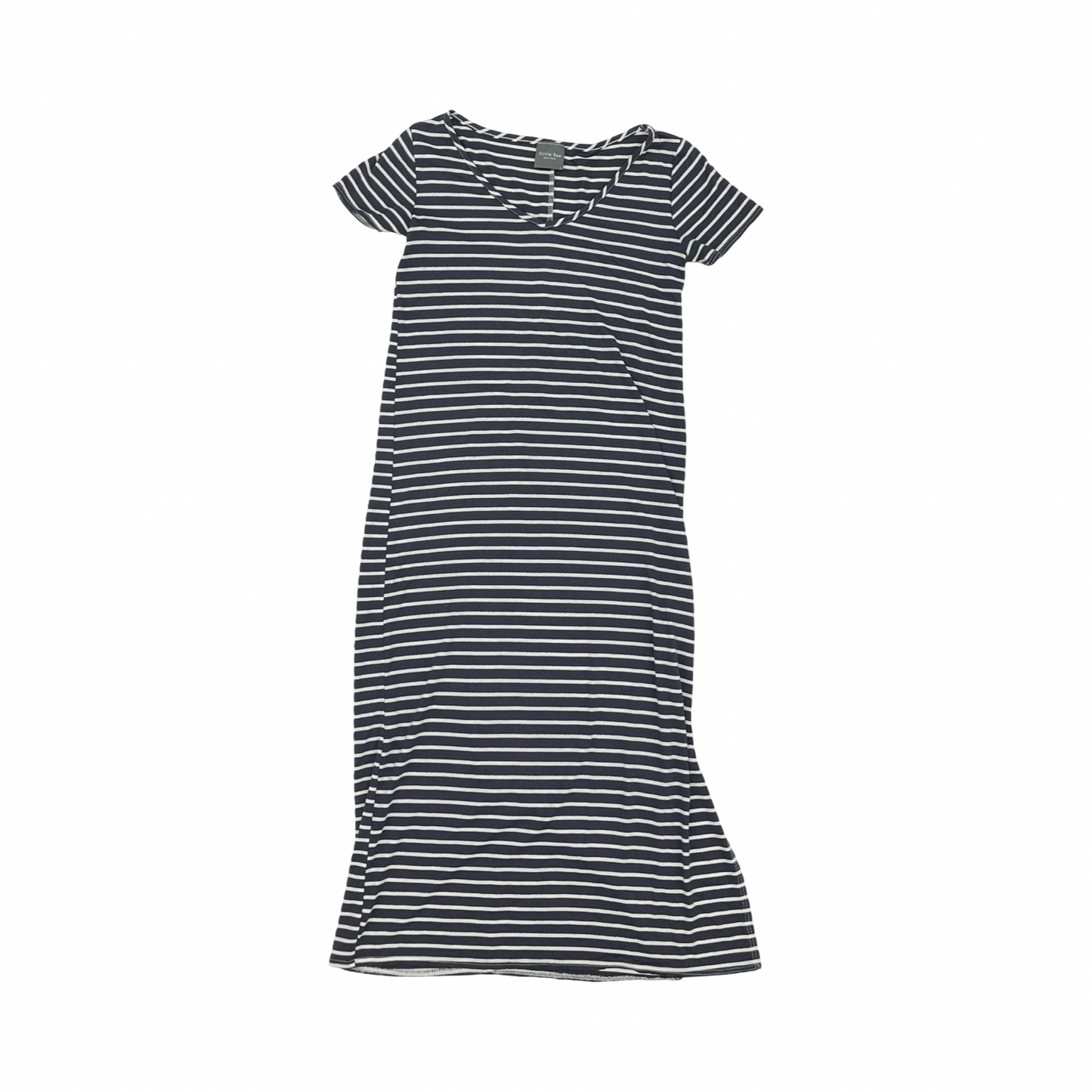 Dress Casual Midi By Olivia Rae In Blue & White, Size:S