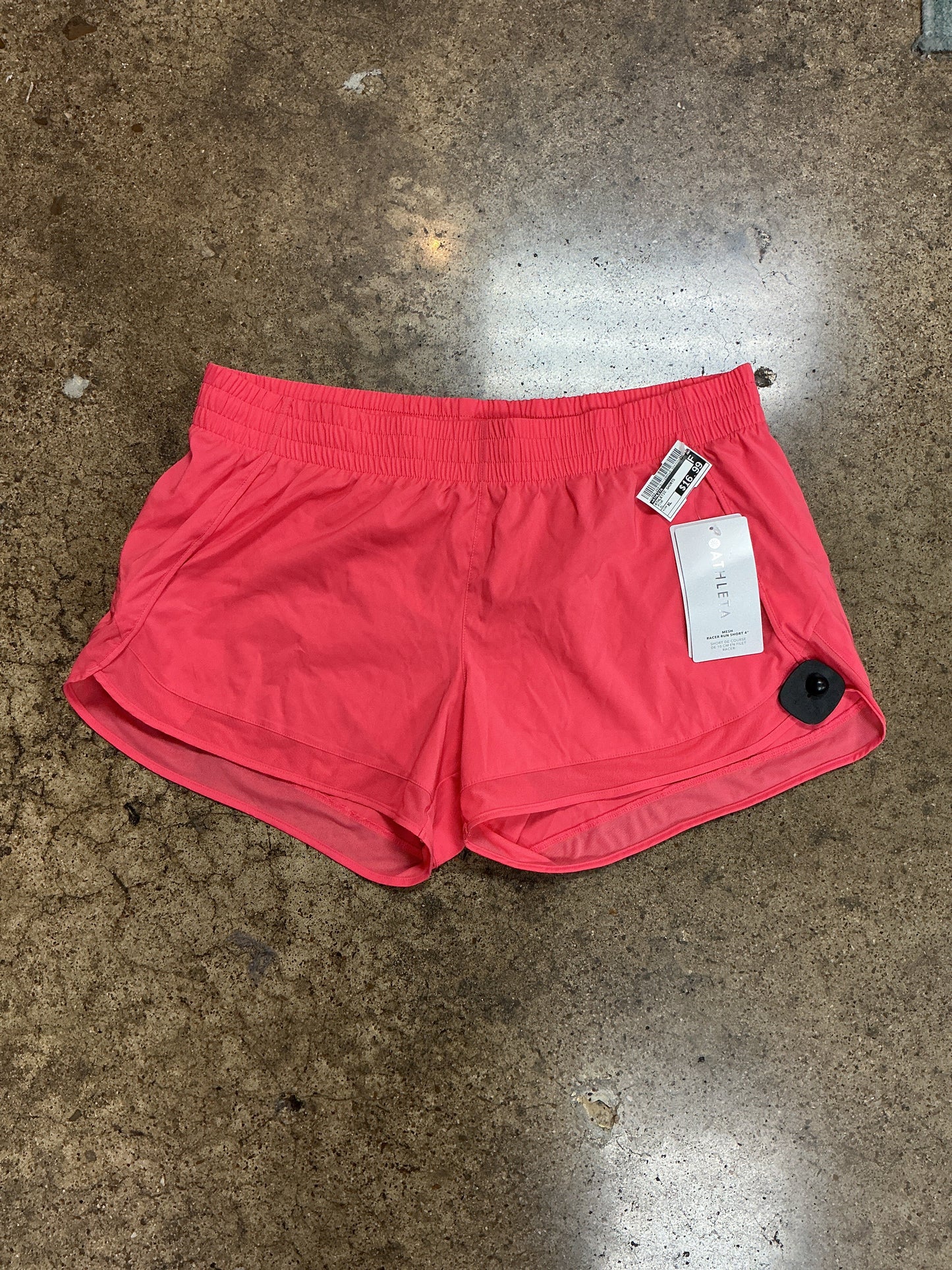 Athletic Shorts By Athleta In Pink, Size:Xl