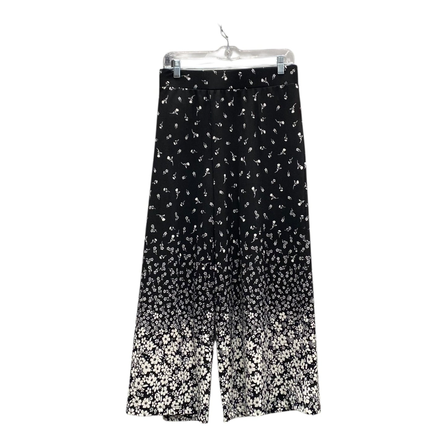 Pants Cropped By Isaac Mizrahi Live Qvc In Black, Size:12