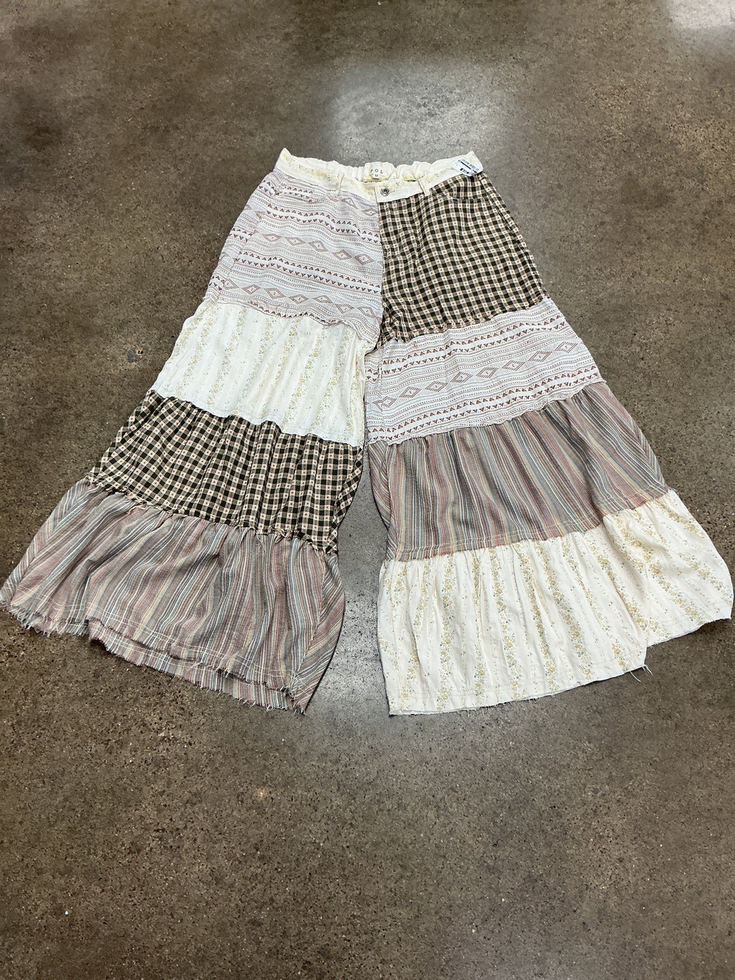 Pants Wide Leg By Pol In Multi, Size:M