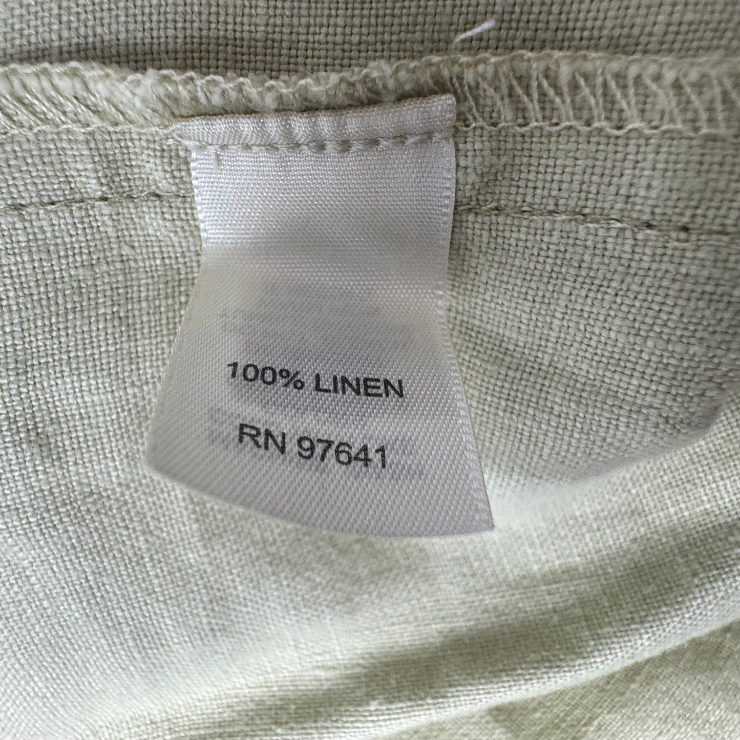 Linen Shorts By J. Jill In Green, Size: 2x