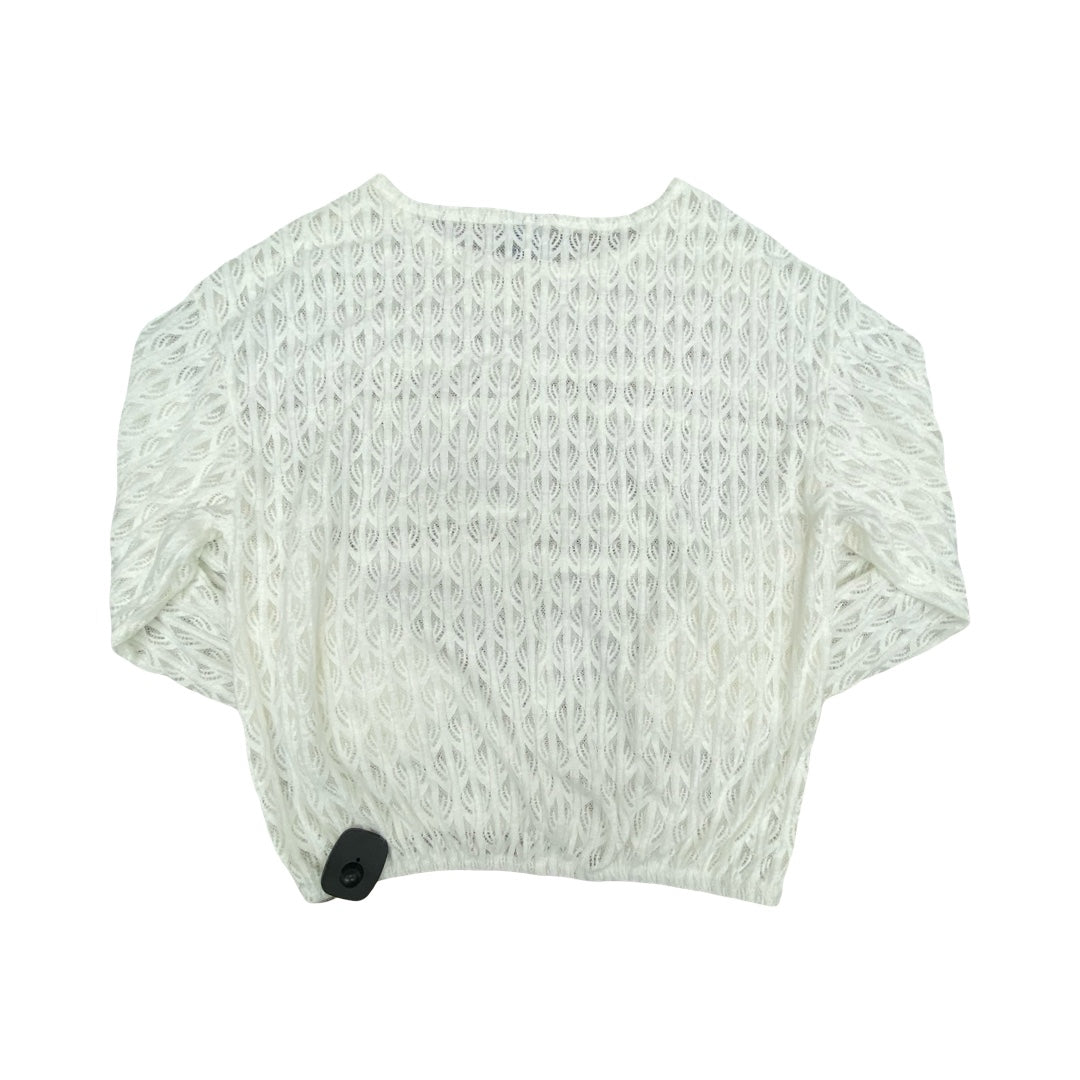 Sweater By Daytrip In White, Size:S