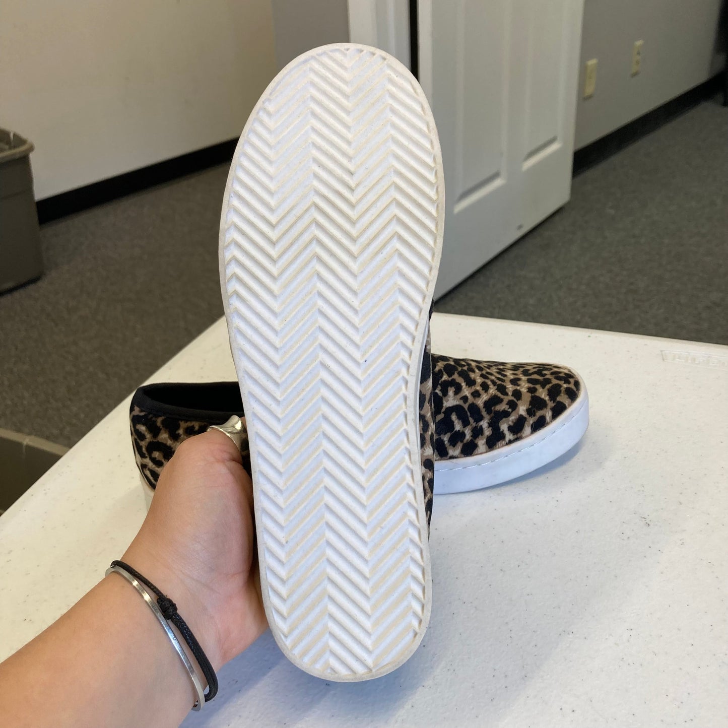Shoes Flats By Report In Leopard Print, Size:7