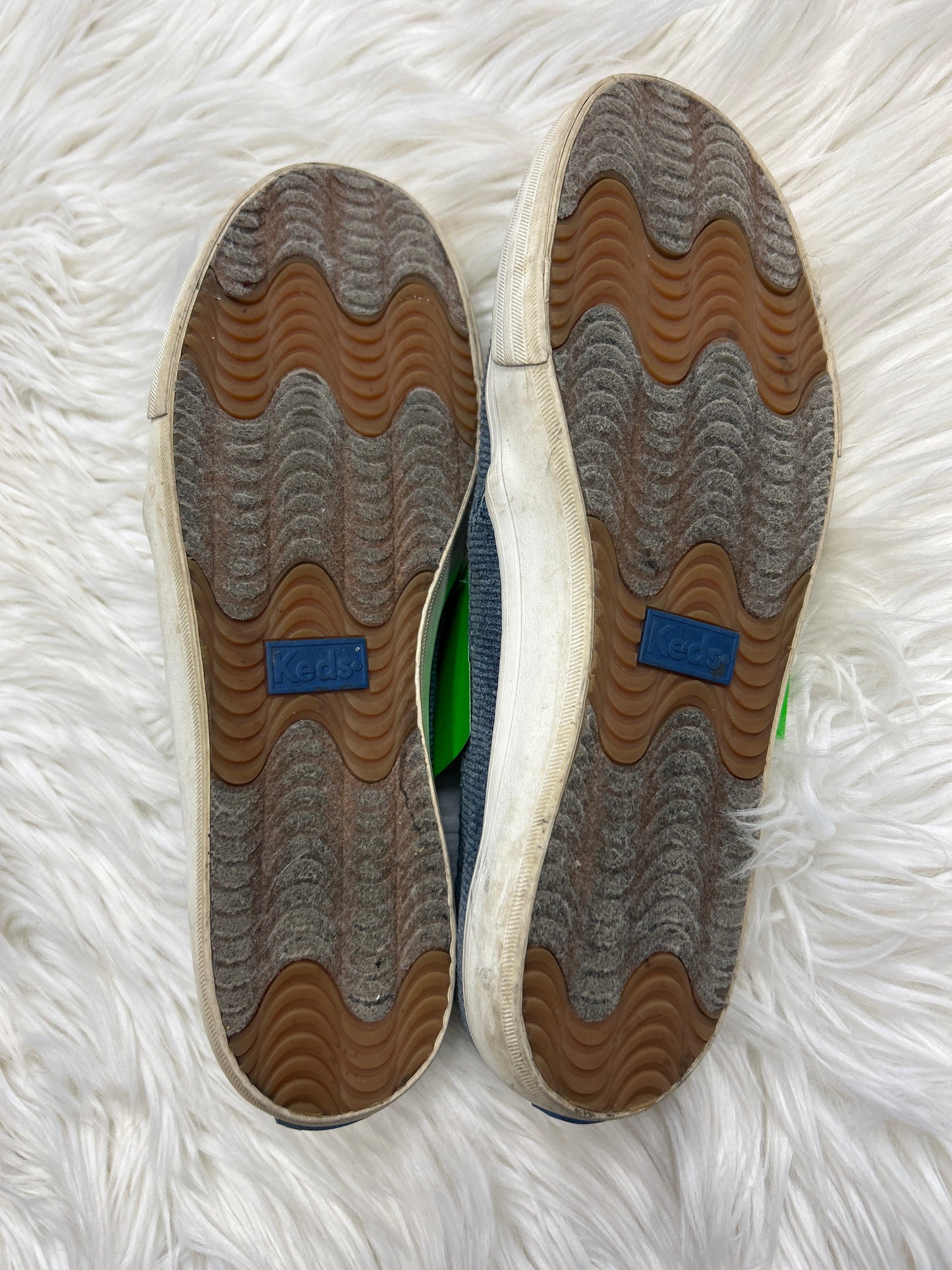 Shoes Flats By Keds In Blue, Size:10