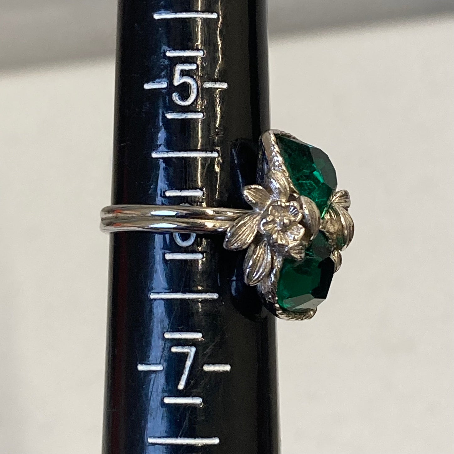 Ring Statement By Sarah Coy In Green