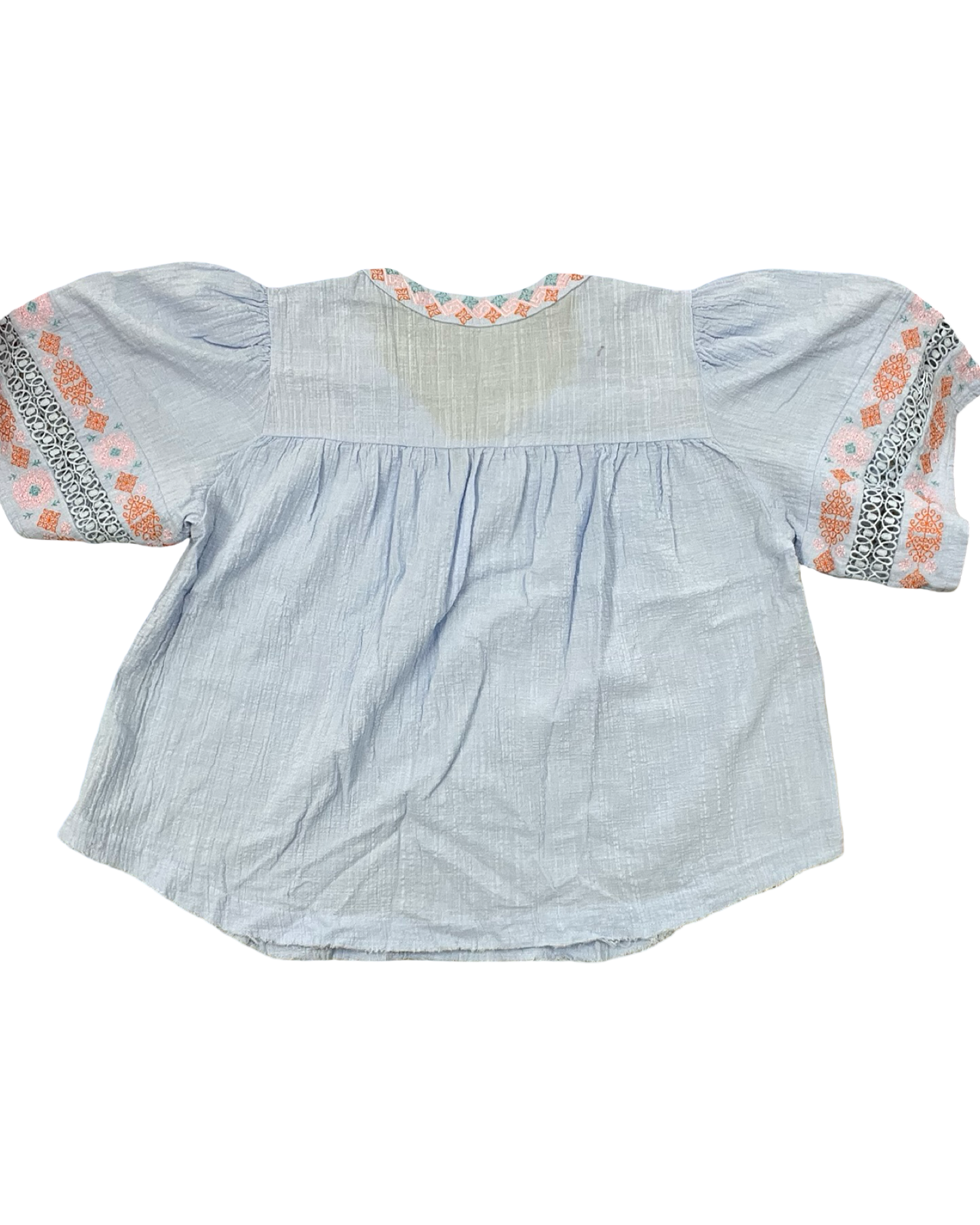 Top Ss By Clothes Mentor In Blue, Size:L