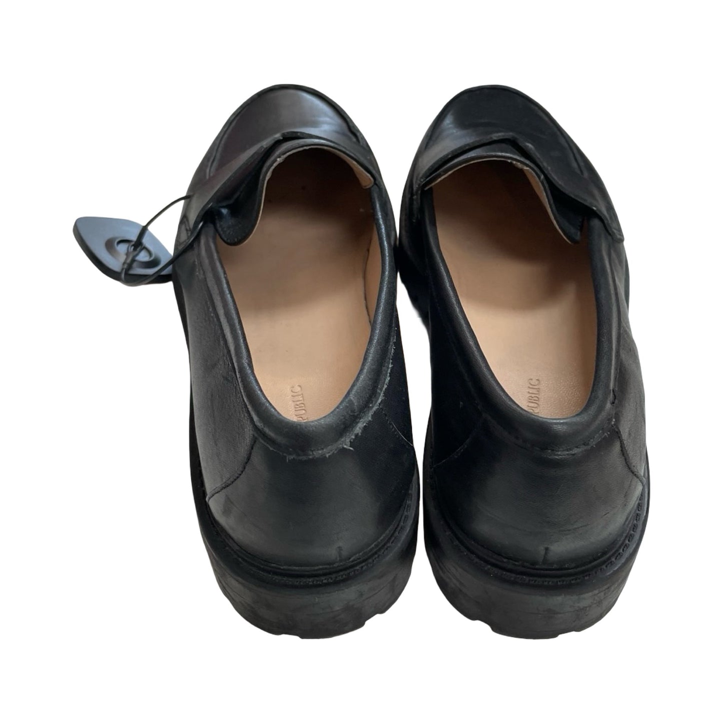 Shoes Flats By Banana Republic In Black, Size:10