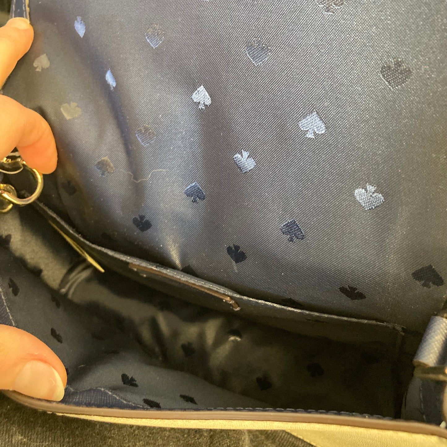 Crossbody Designer By Kate Spade In Blue & Green, Size:Small