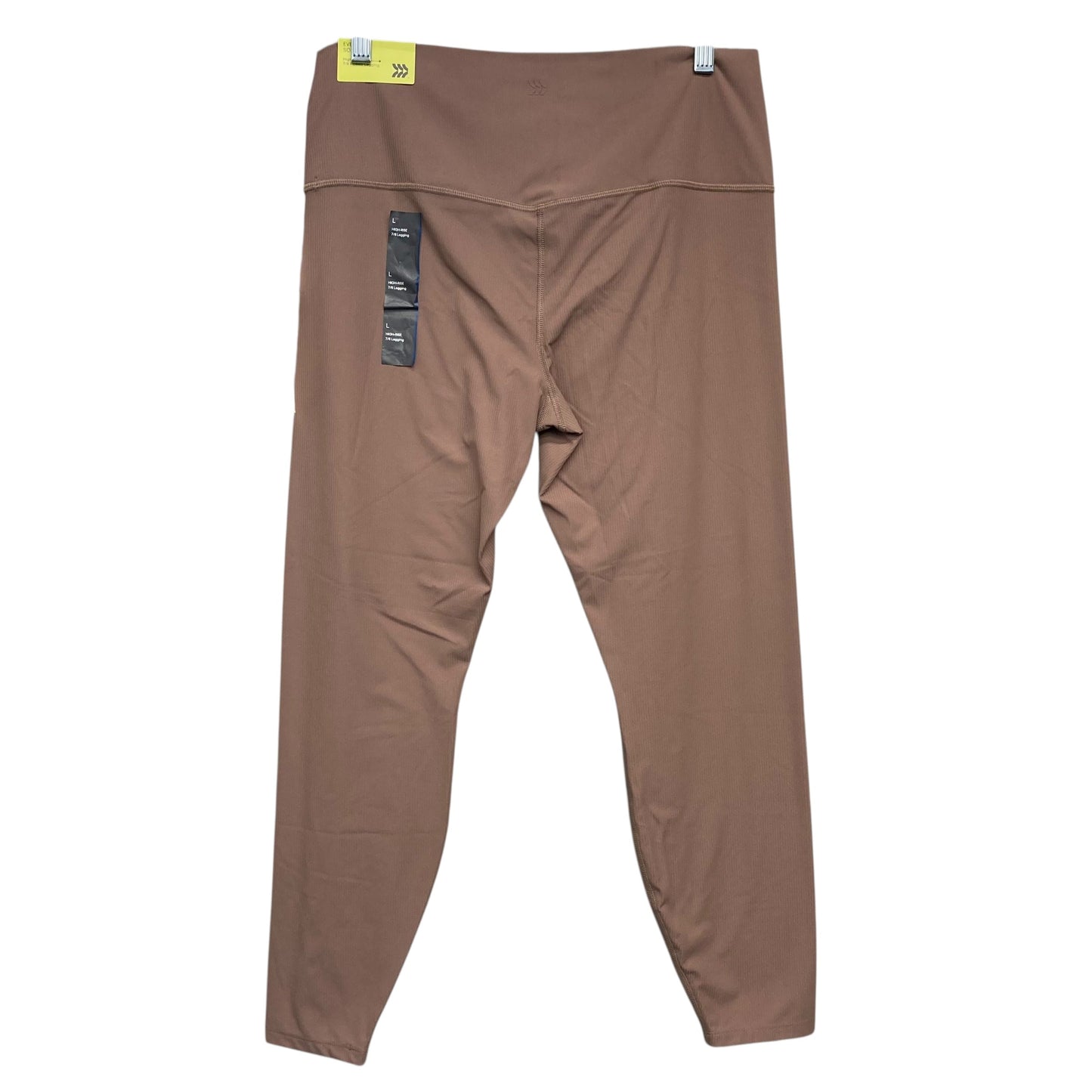 Athletic Leggings By Joy Lab In Brown, Size:L