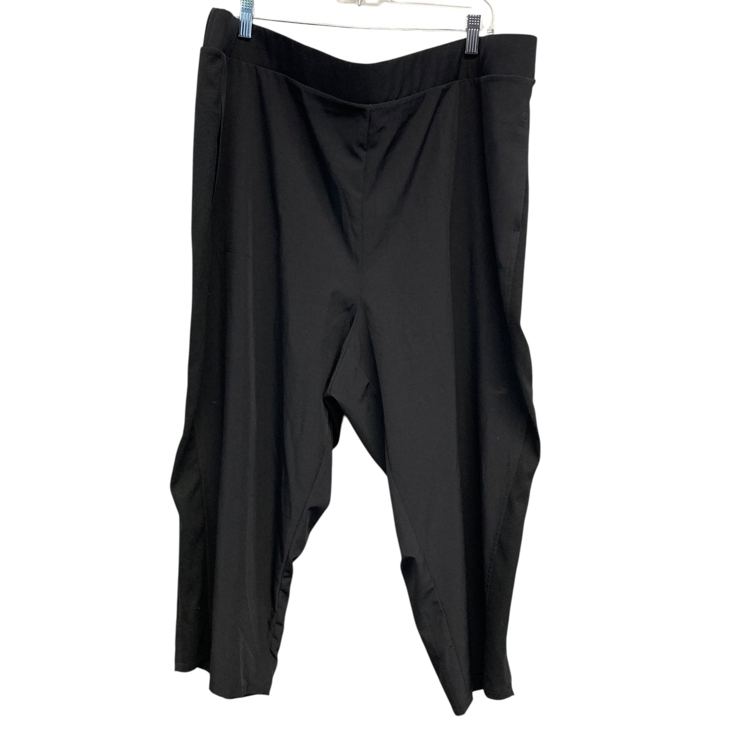Athletic Pants By Croft And Barrow In Black, Size:2X