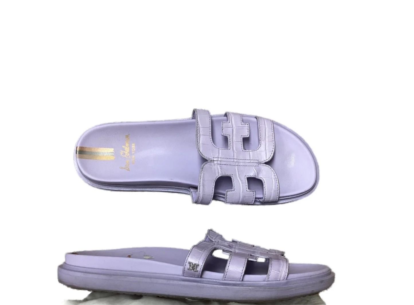 Sandals Flats By Sam Edelman In Purple, Size: 9