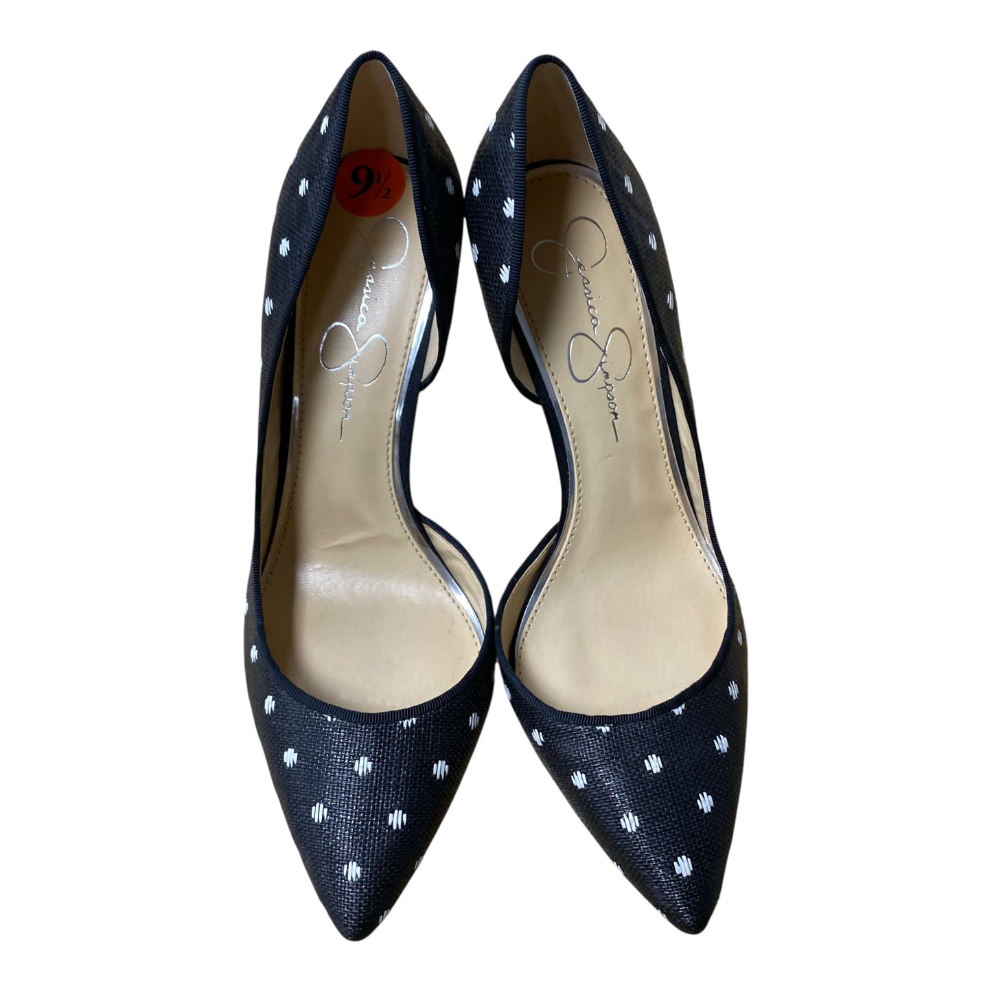 Shoes Heels Stiletto By Jessica Simpson In Black, Size:9.5