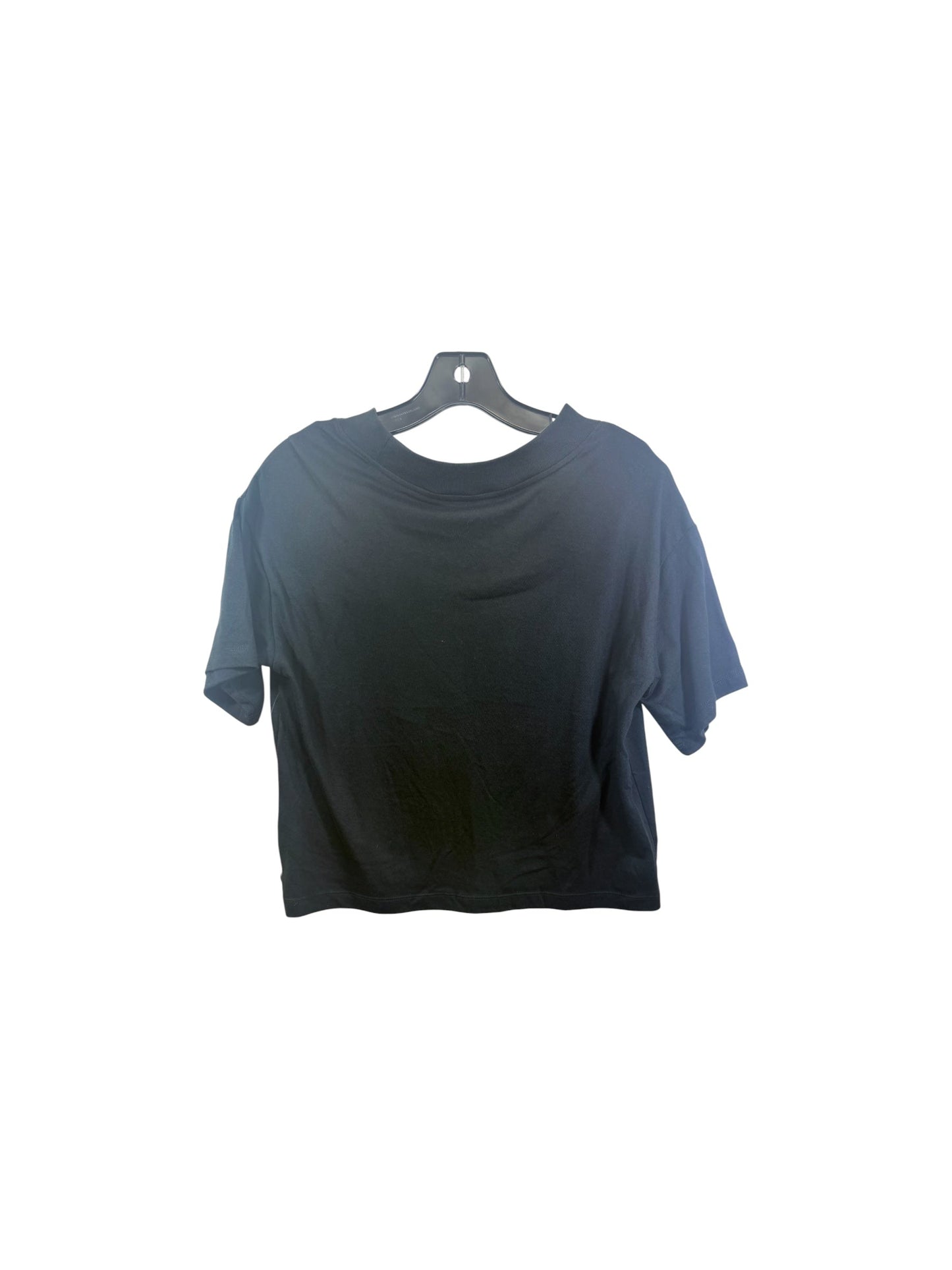 Athletic Top Short Sleeve By The North Face In Black & White, Size: Xs