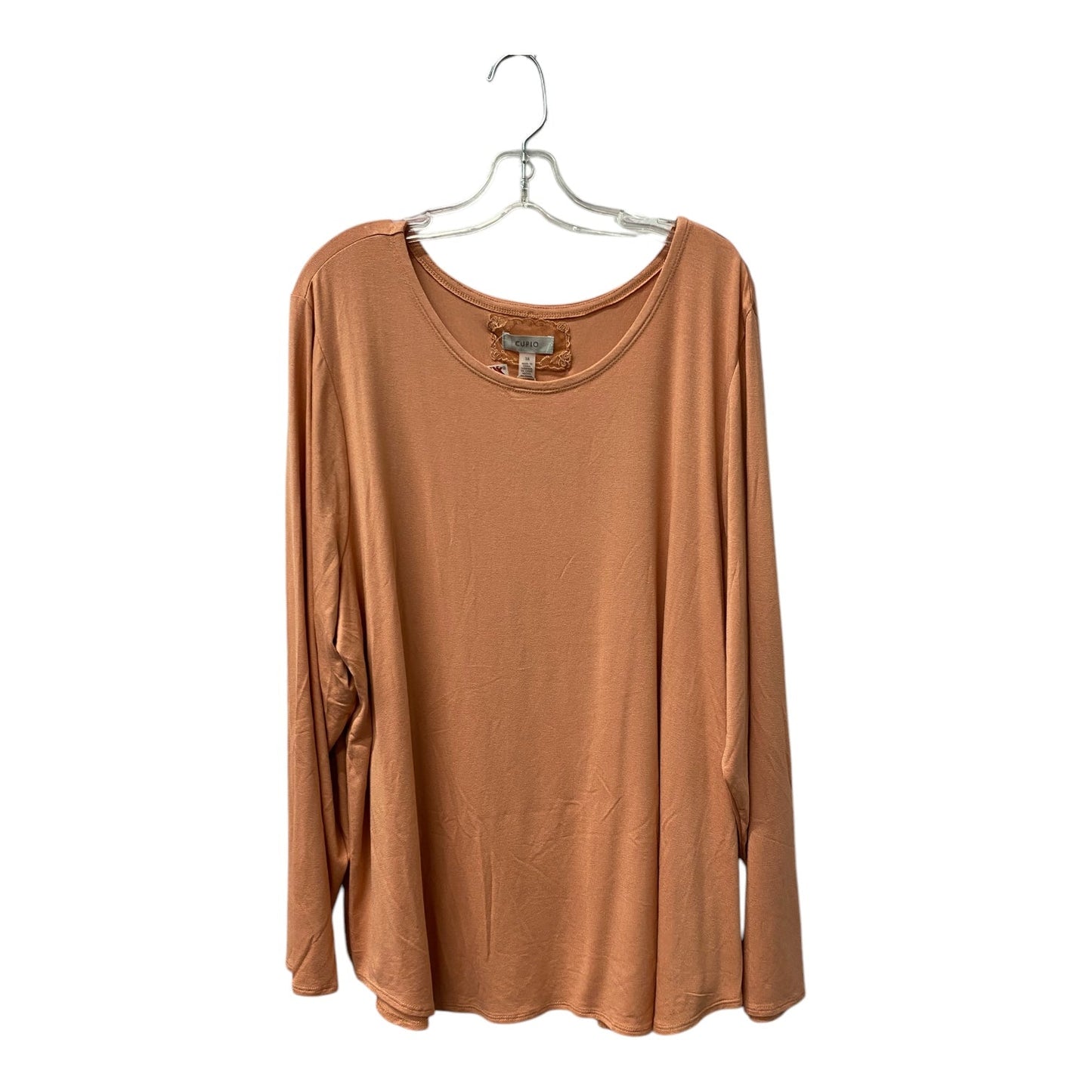 Top Ls By Cupio In Orange, Size:3X