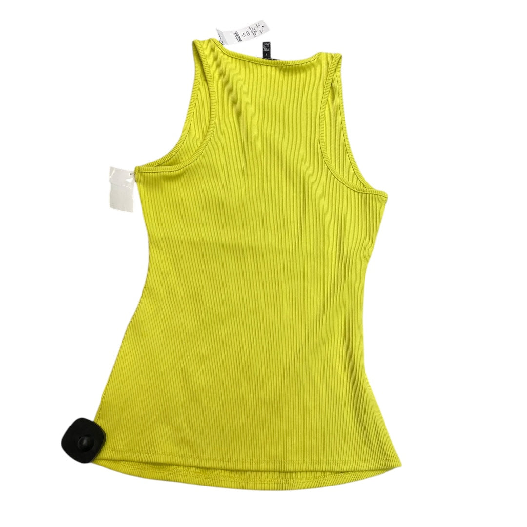 Athletic Tank Top By White House Black Market In Yellow, Size:S