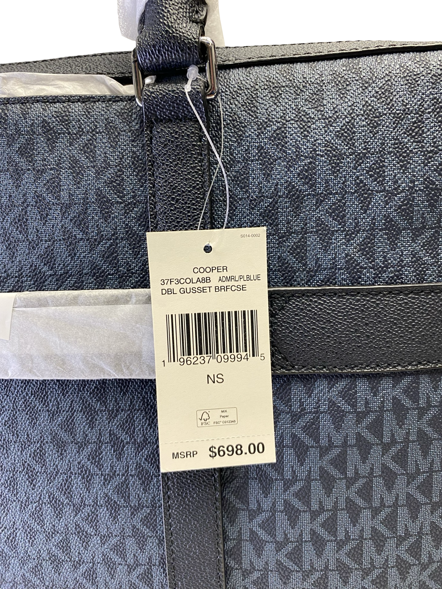 Laptop Designer Bag By Michael Kors, Size: Large