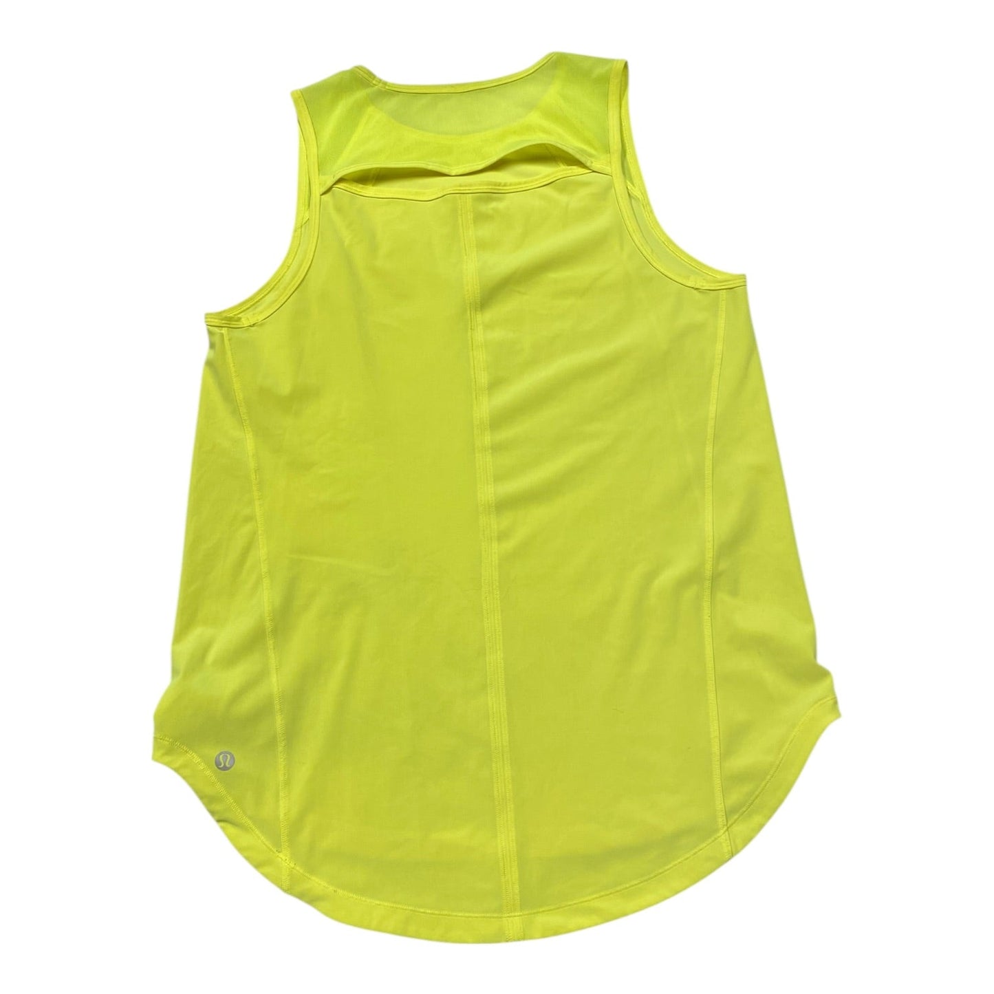 Athletic Tank Top By Lululemon In Yellow, Size:S