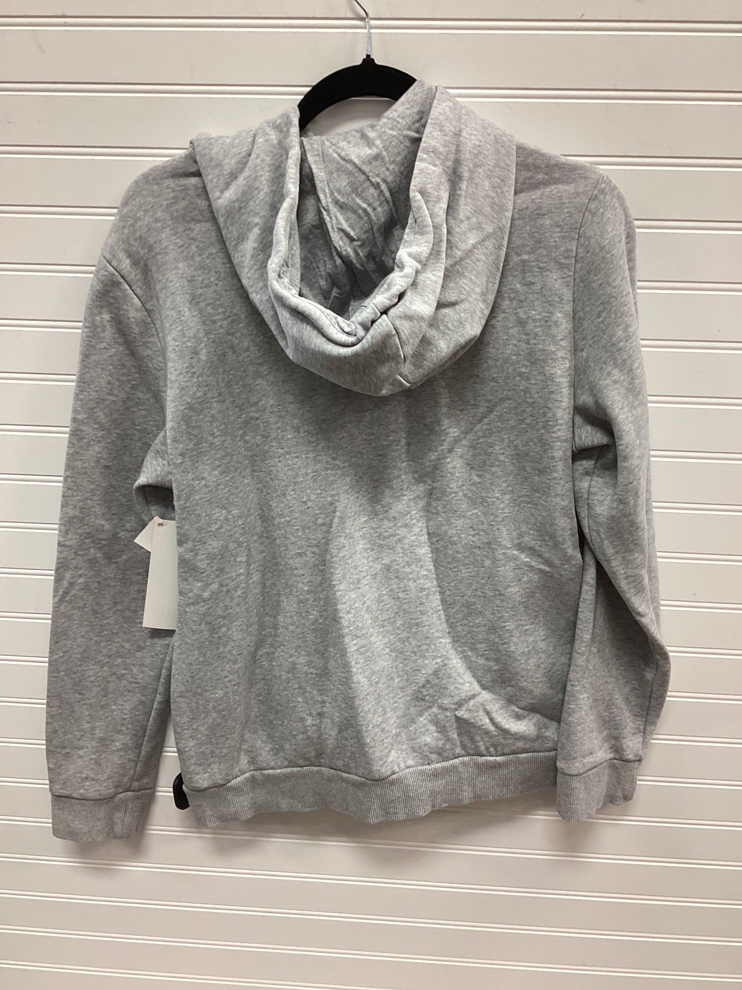 Sweatshirt Hoodie By Adidas In Grey, Size:L