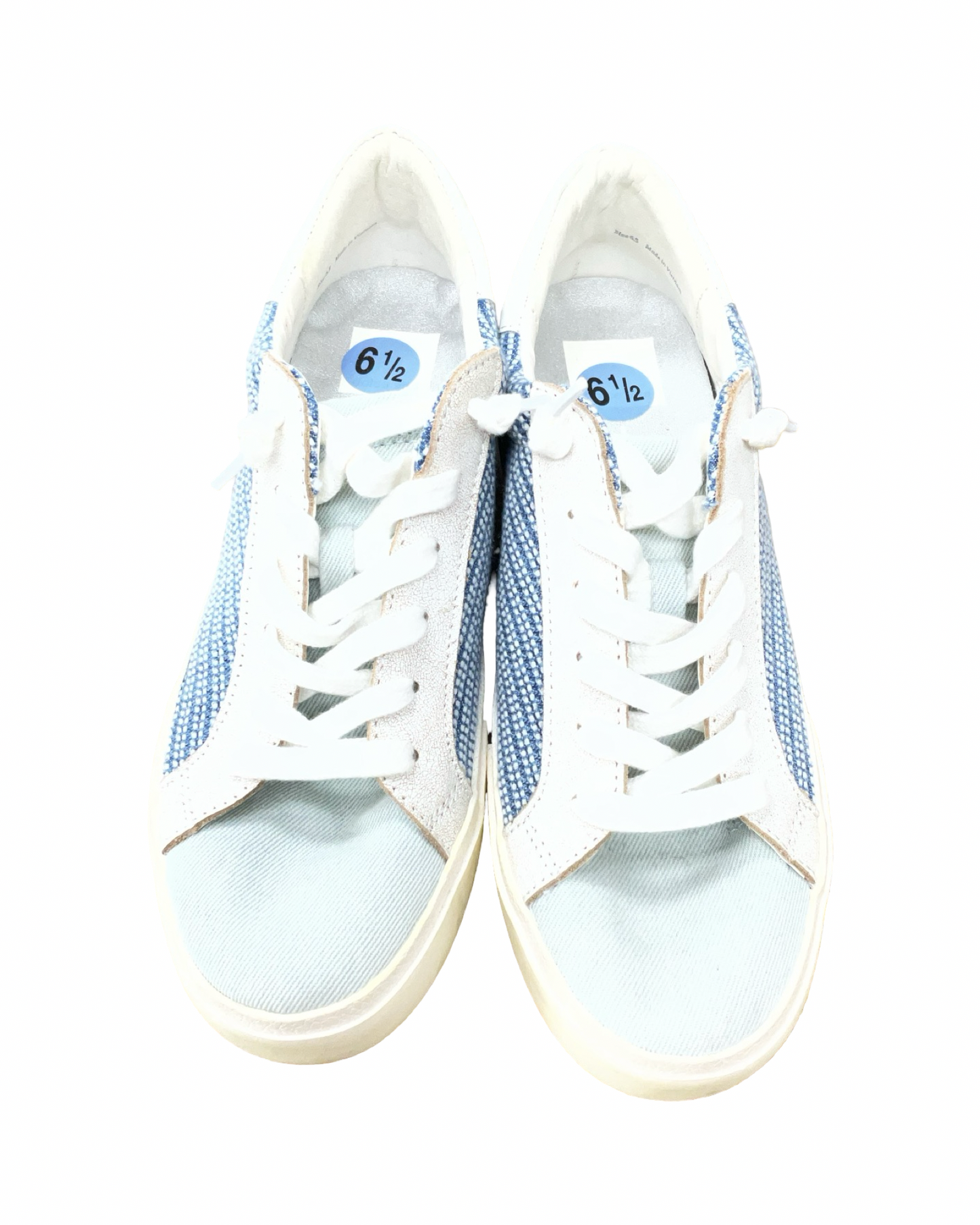Shoes Sneakers By Dolce Vita In Blue & White, Size:6.5