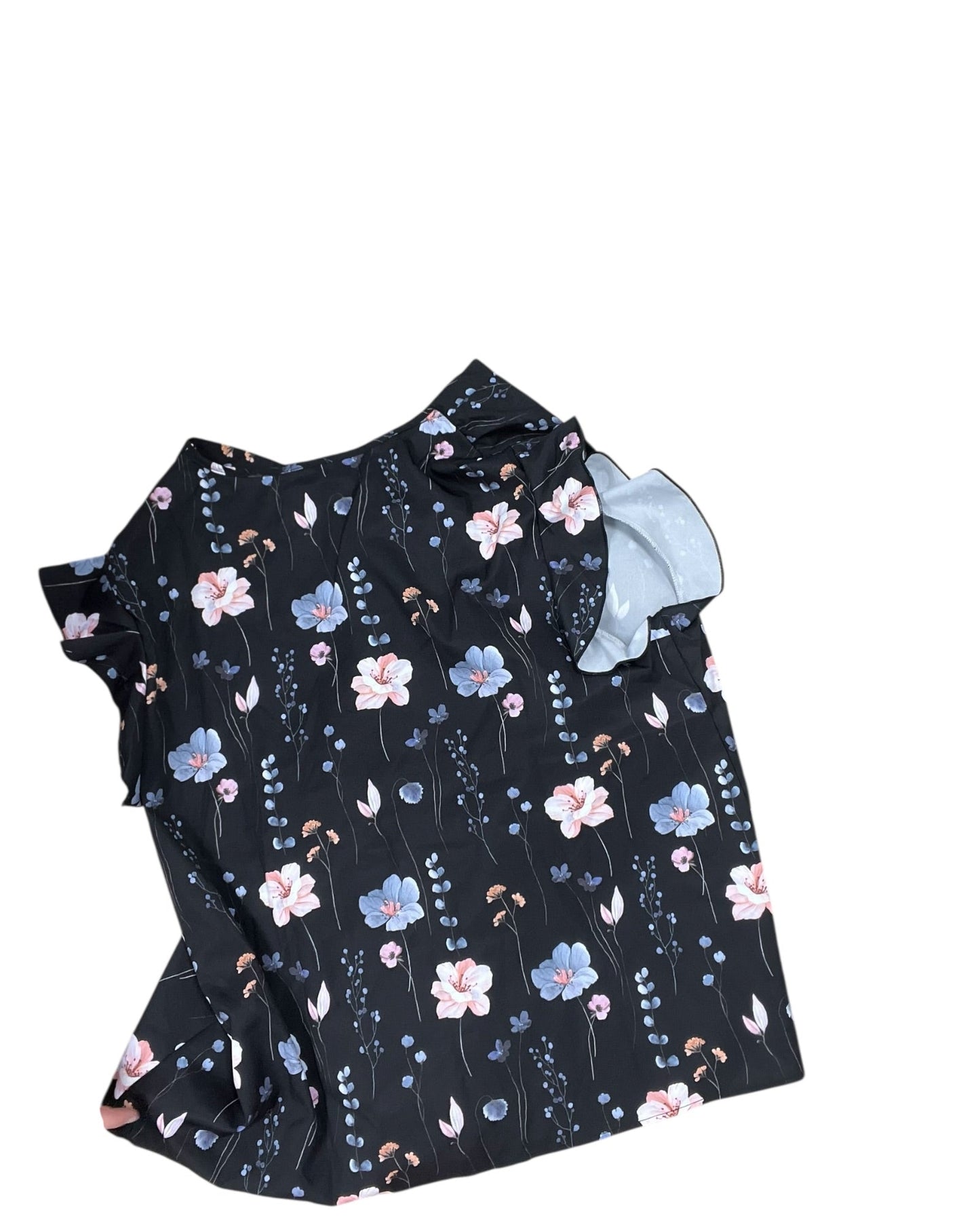Top Ss By Emery Rose In Black & White, Size:Xl