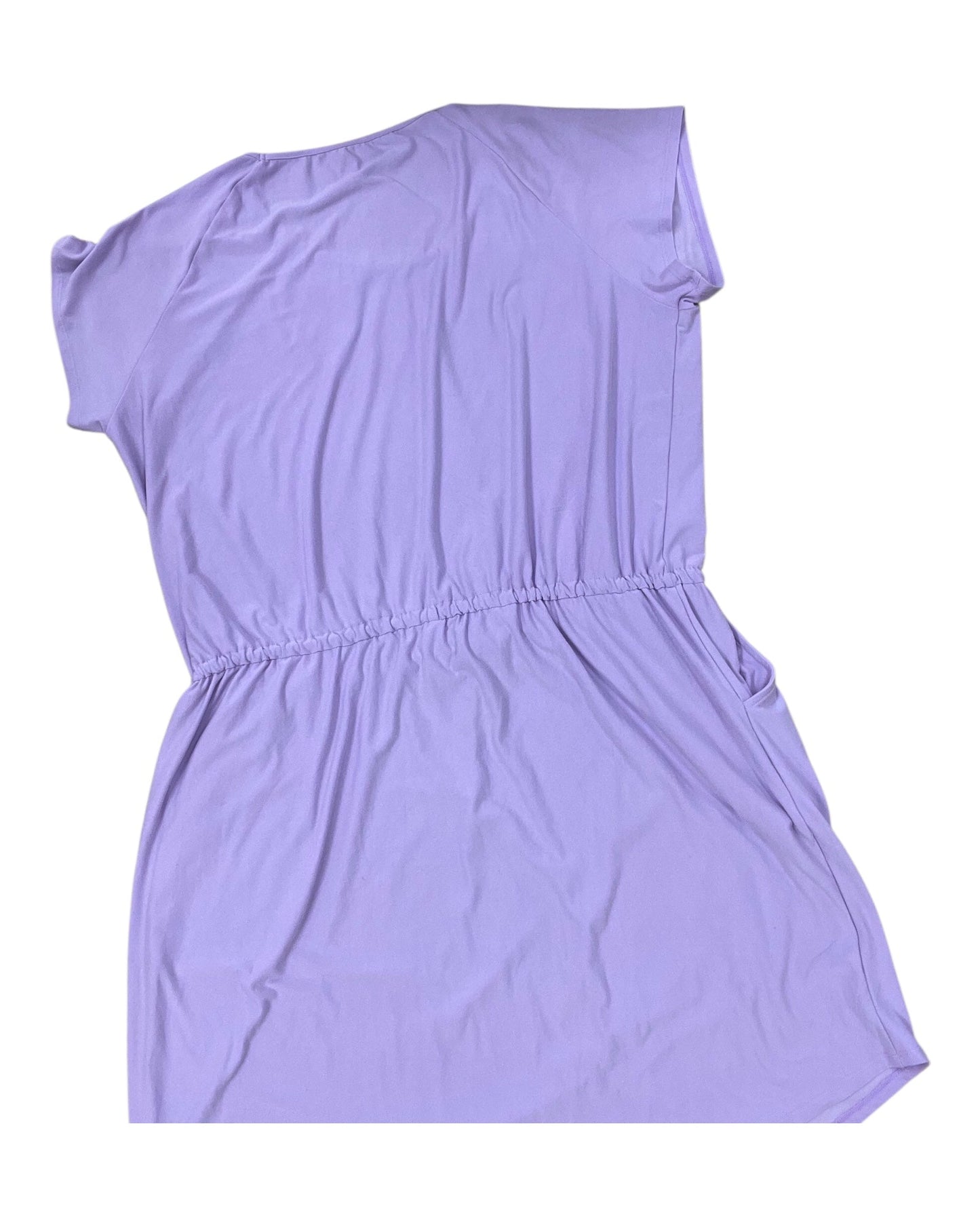 Dress Casual Short By Just Be In Purple, Size:1X