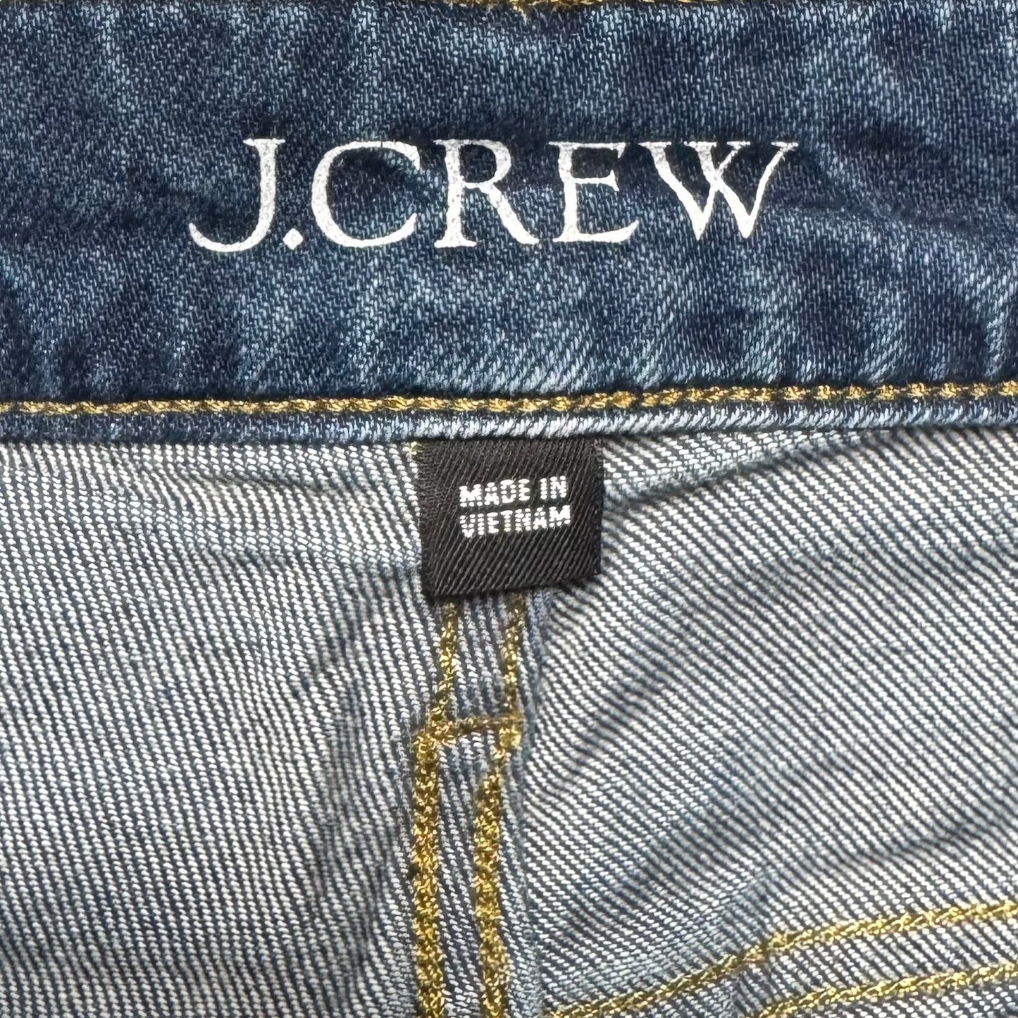 ‘96 Low Rise Denim Trousers By J. Crew In Blue Denim, Size: 6/28