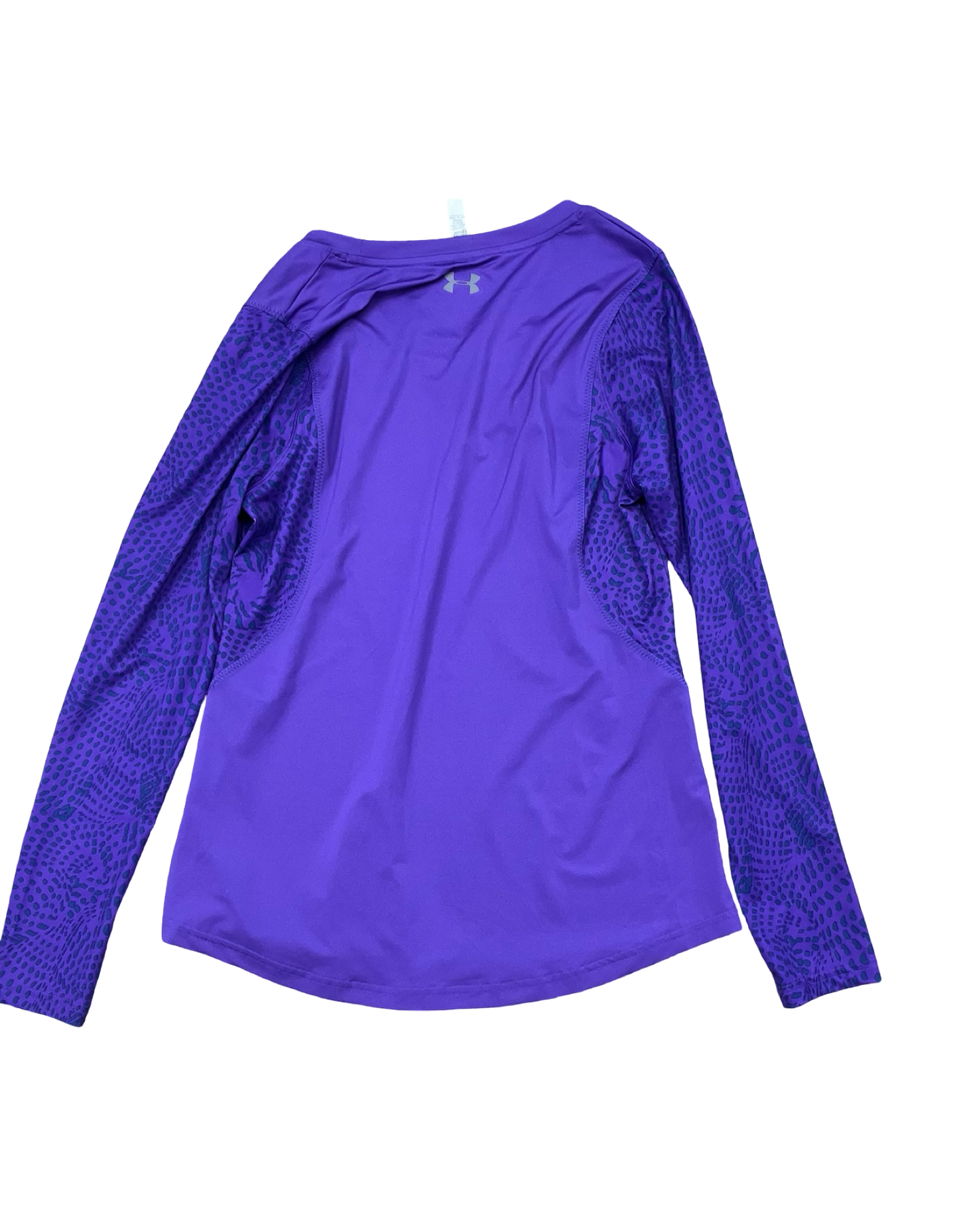 Athletic Top Ls Crewneck By Under Armour In Purple, Size:M