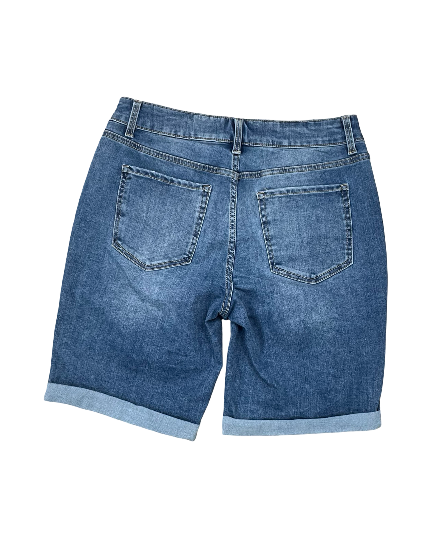 Shorts By Time And Tru In Blue Denim, Size:12