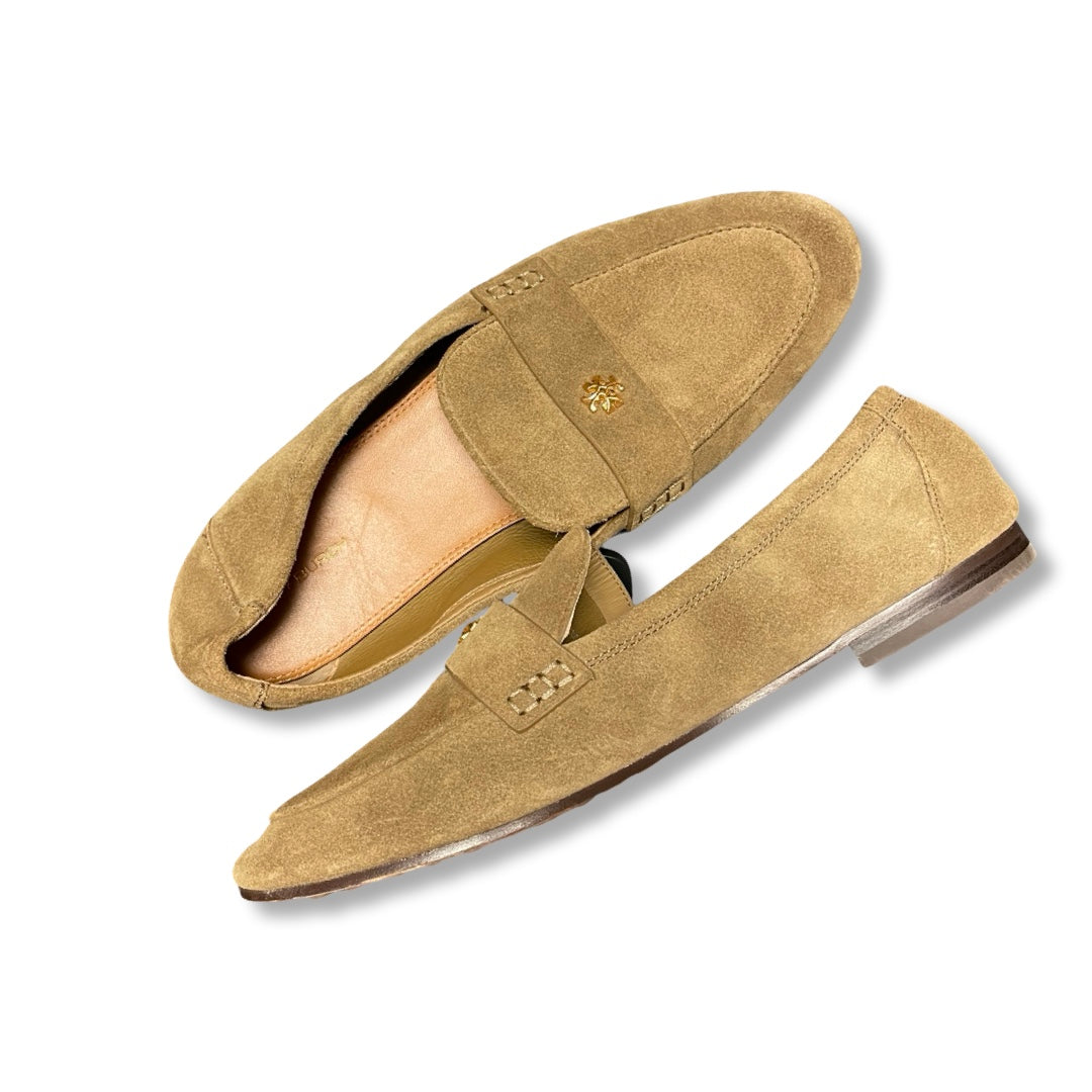Shoes Designer By Tory Burch In Brown, Size:10