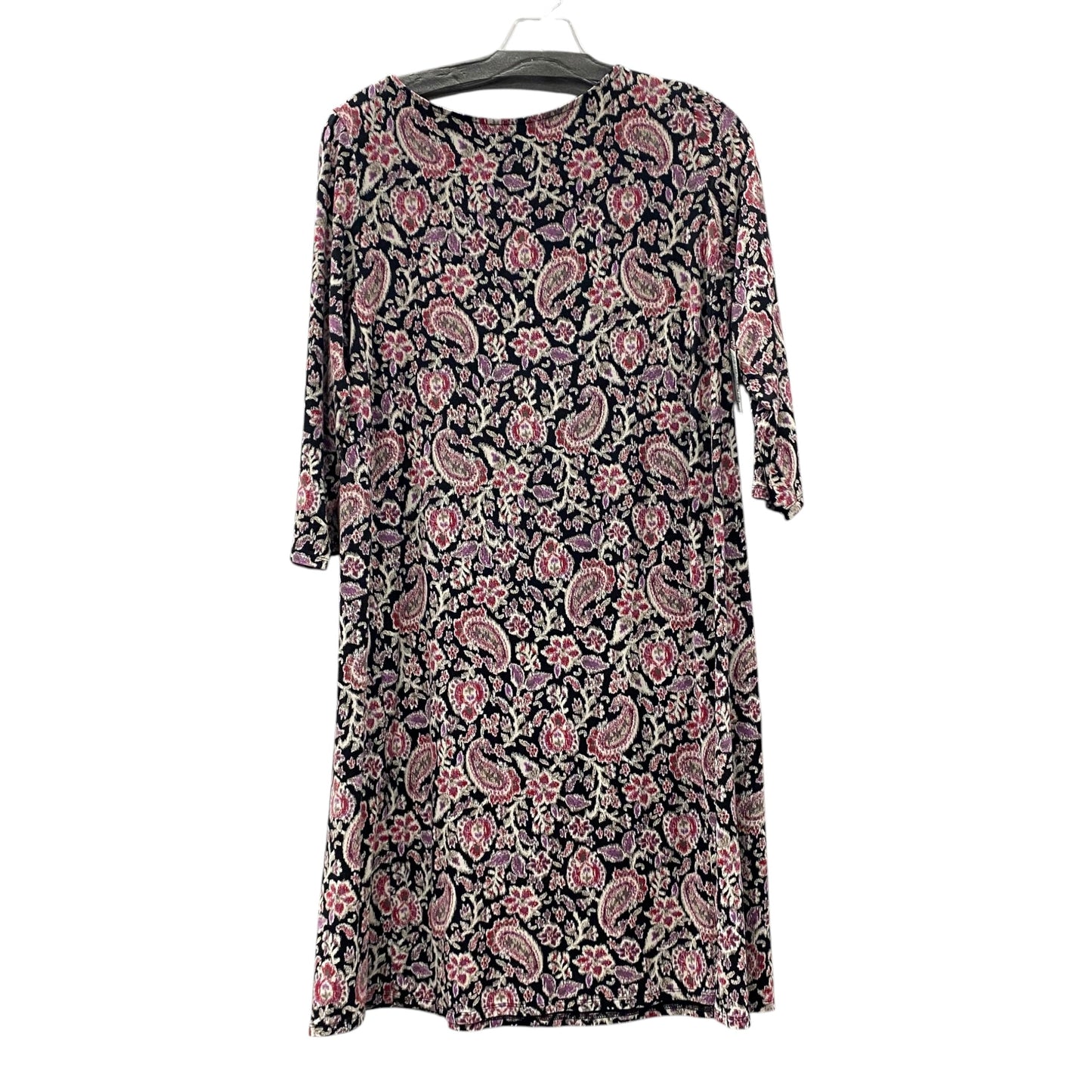 Dress Party Short By J. Jill In Black & Purple, Size:M