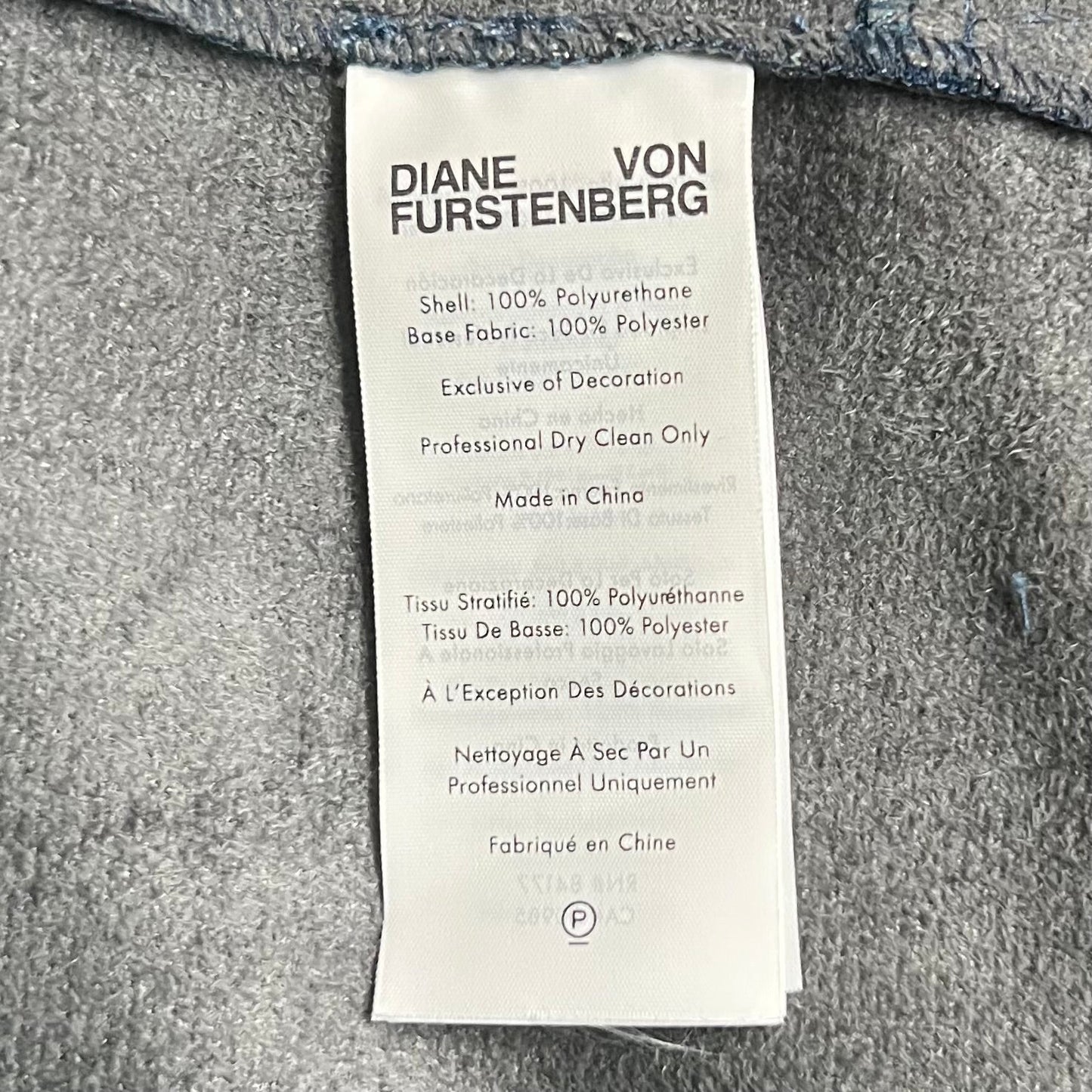 Pants Designer By Diane Von Furstenberg In Blue, Size: S