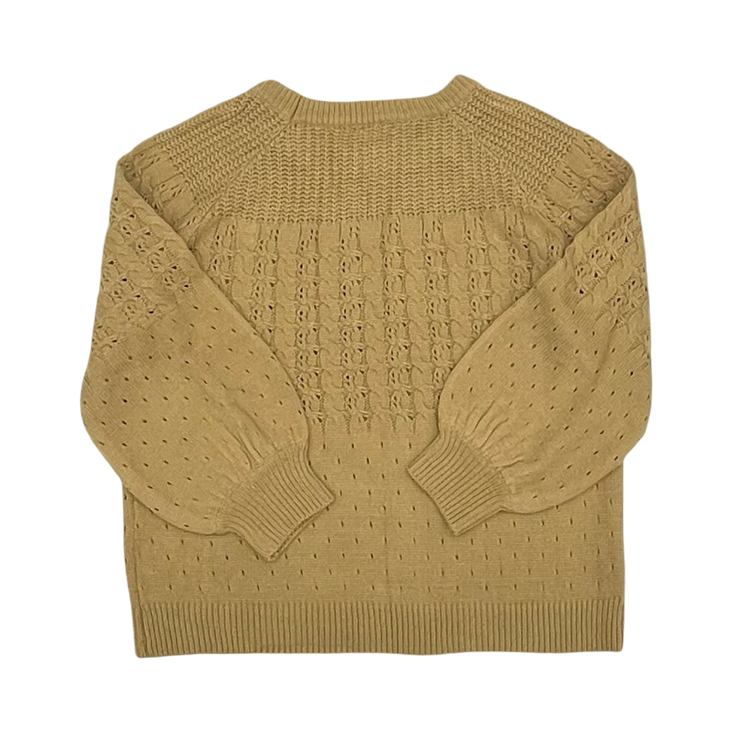 Sweater By Andree By Unit In Gold, Size:M