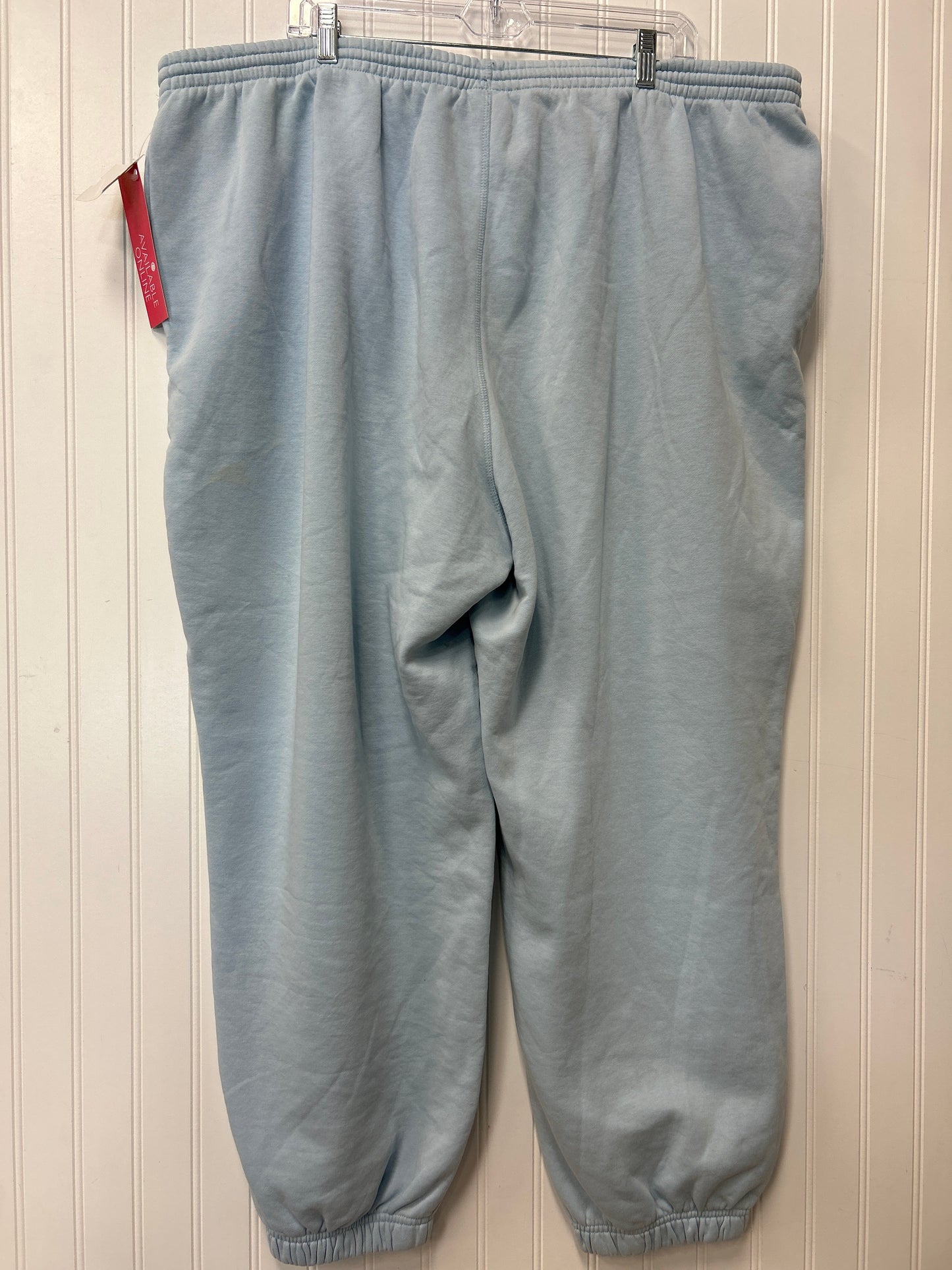 Athletic Pants By Reebok In Blue, Size:3X