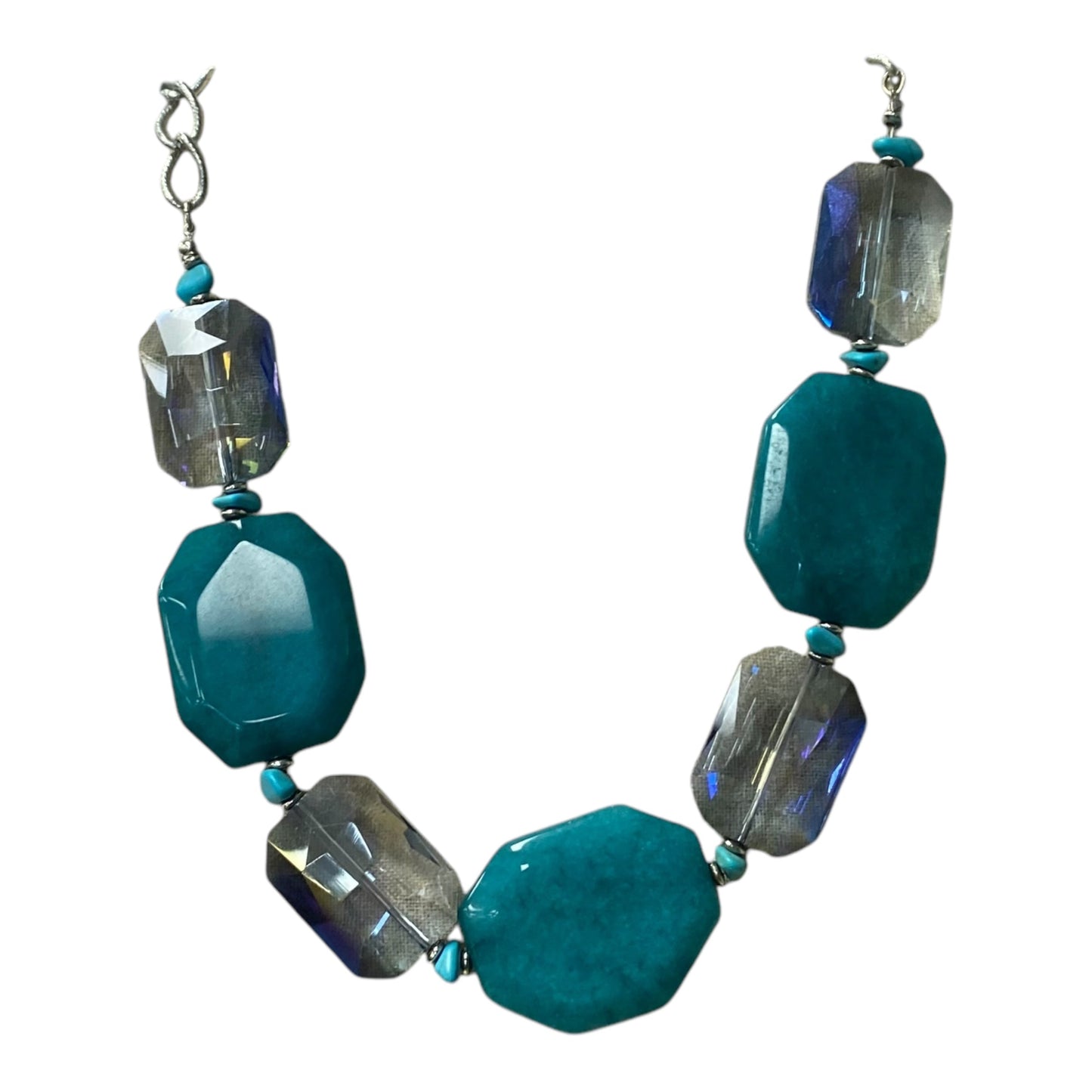 Necklace Statement In Blue