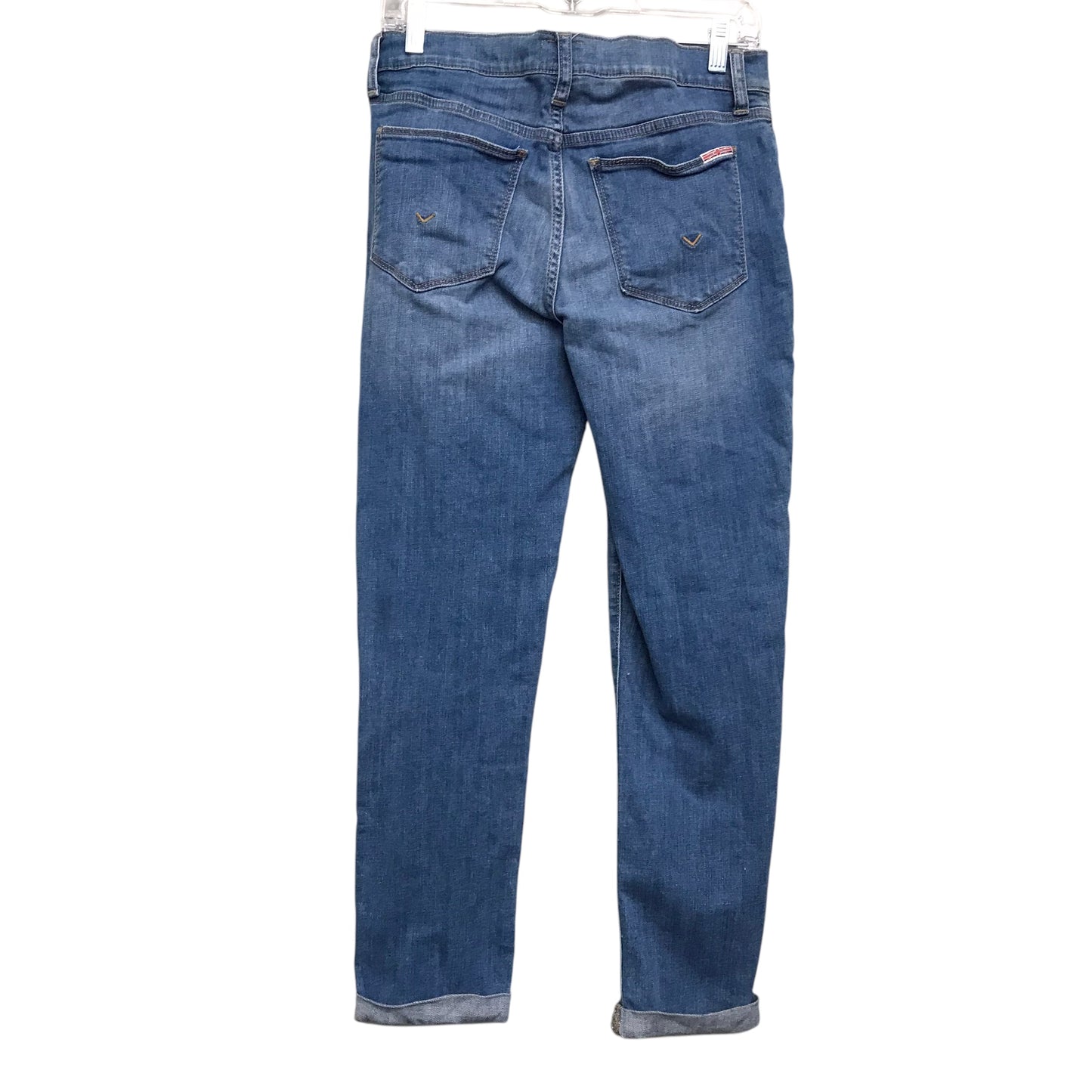 Jeans Straight By Hudson In Blue Denim, Size:2