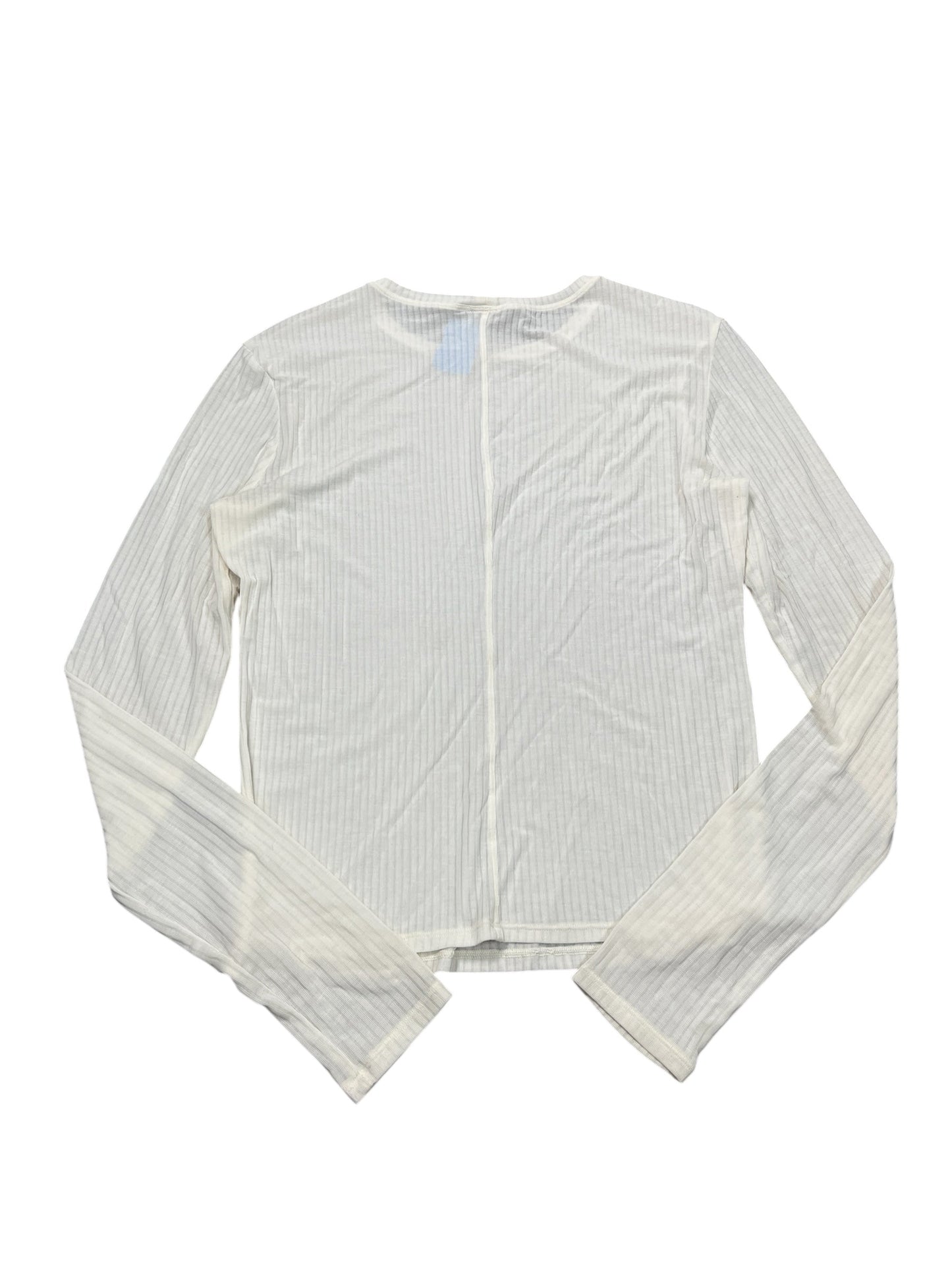 Athletic Top Ls Crewneck By Alo In White, Size:M