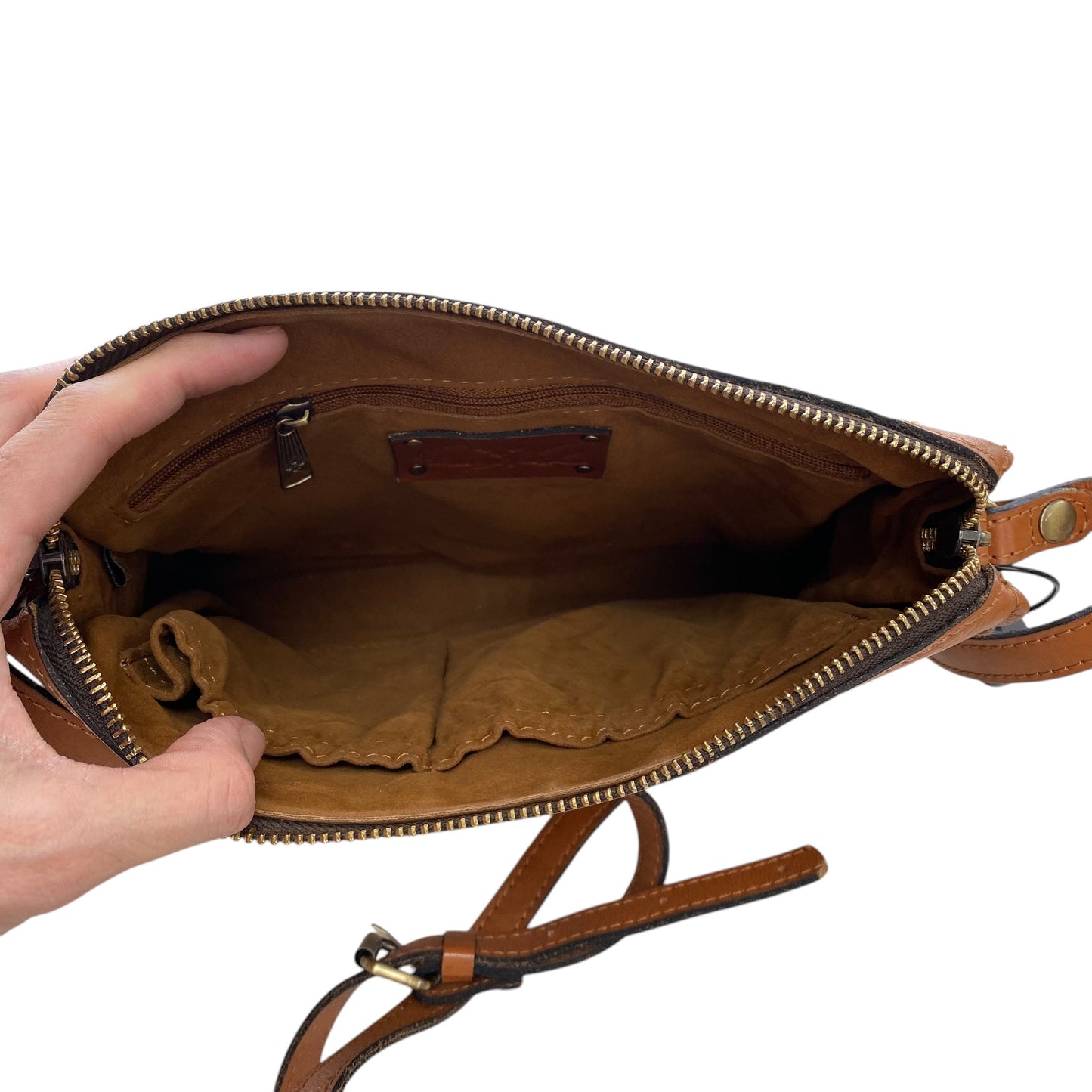 Handbag Designer By Patricia Nash In Brown, Size:Medium