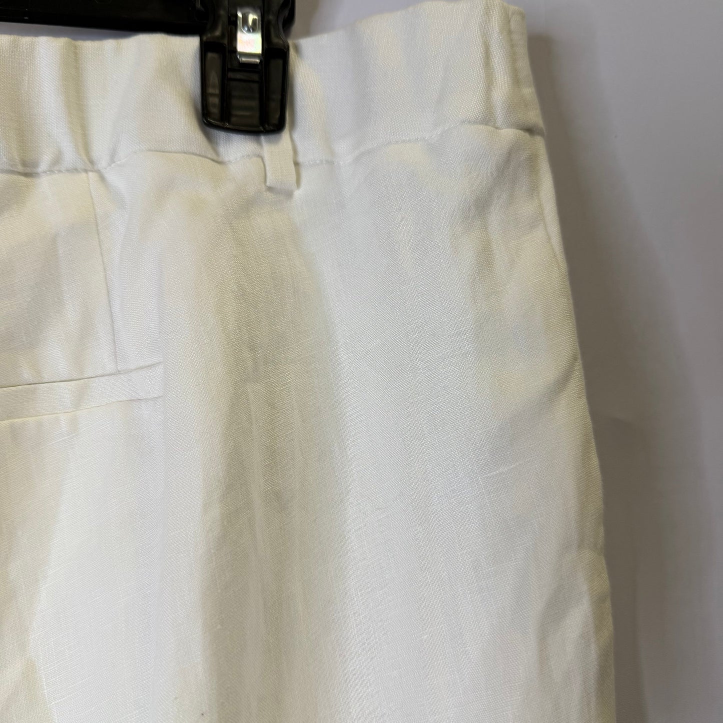 Pants Cropped By Talbots In White, Size: 20