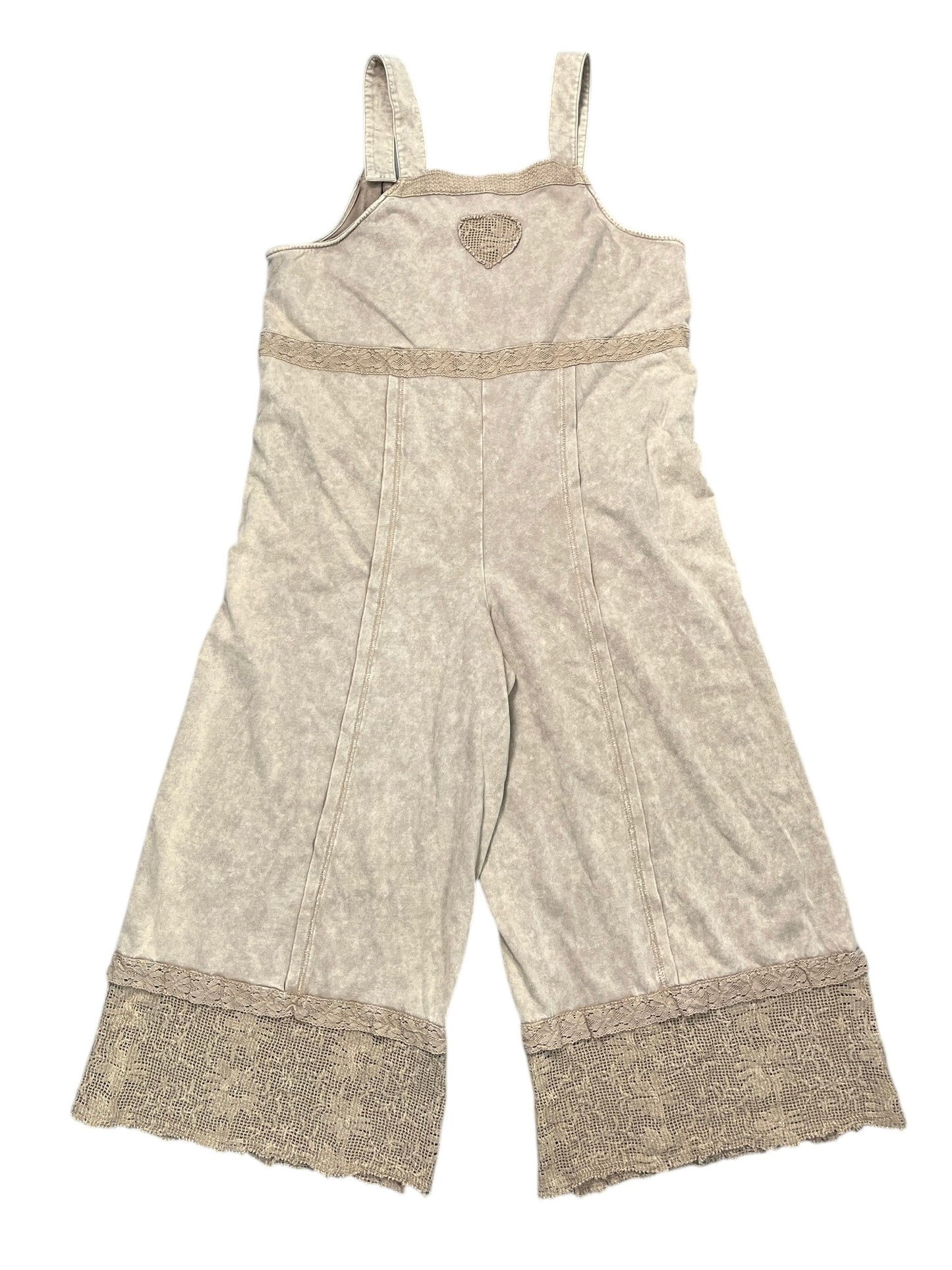 Jumpsuit By Oli & Hali In Tan, Size:L