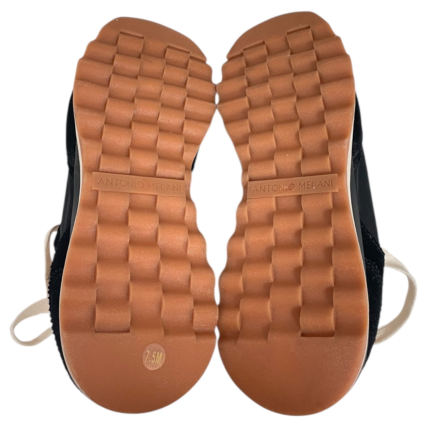 Shoes Flats By Antonio Melani In Black & Cream, Size:7.5