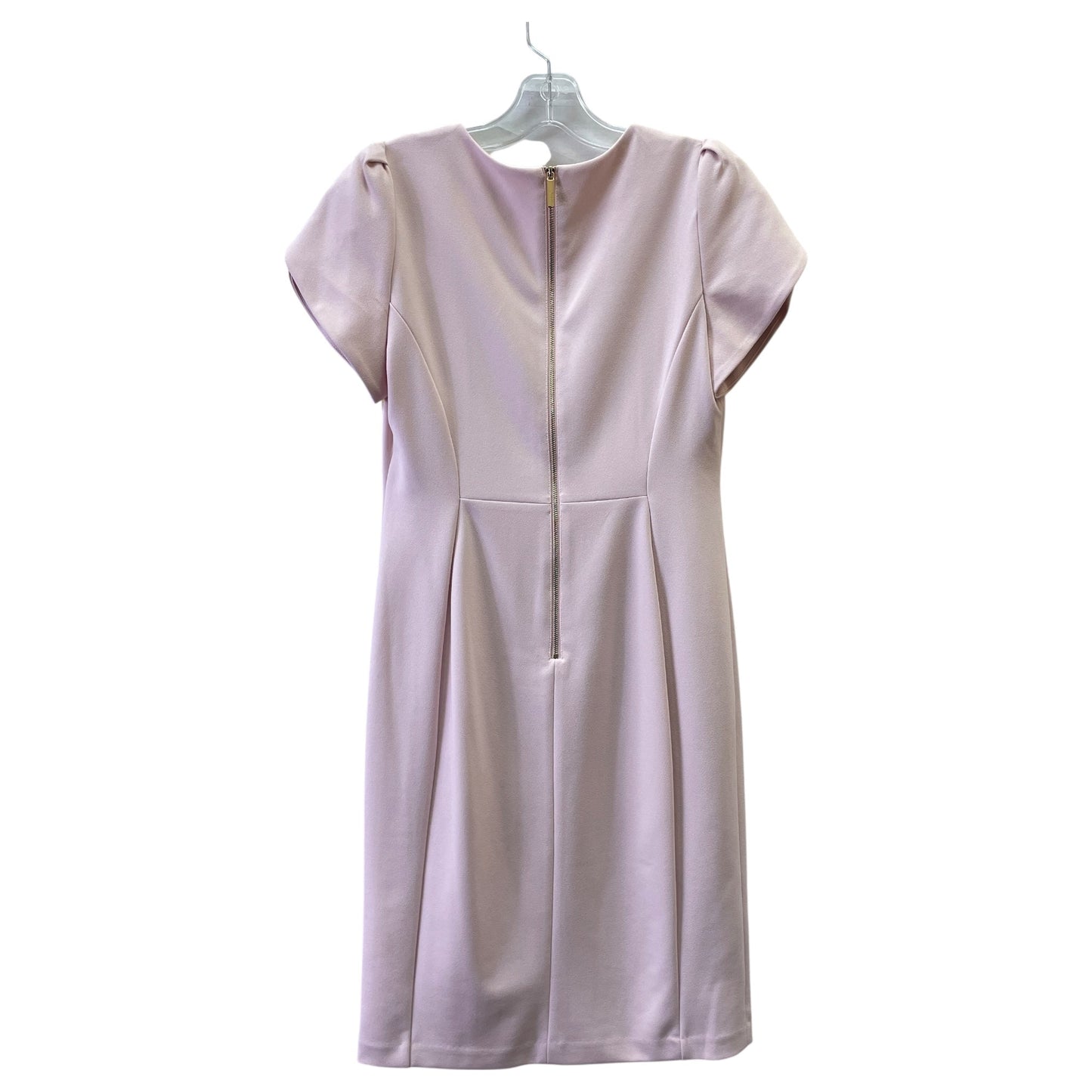 Dress Party Midi By Calvin Klein In Pink, Size:M