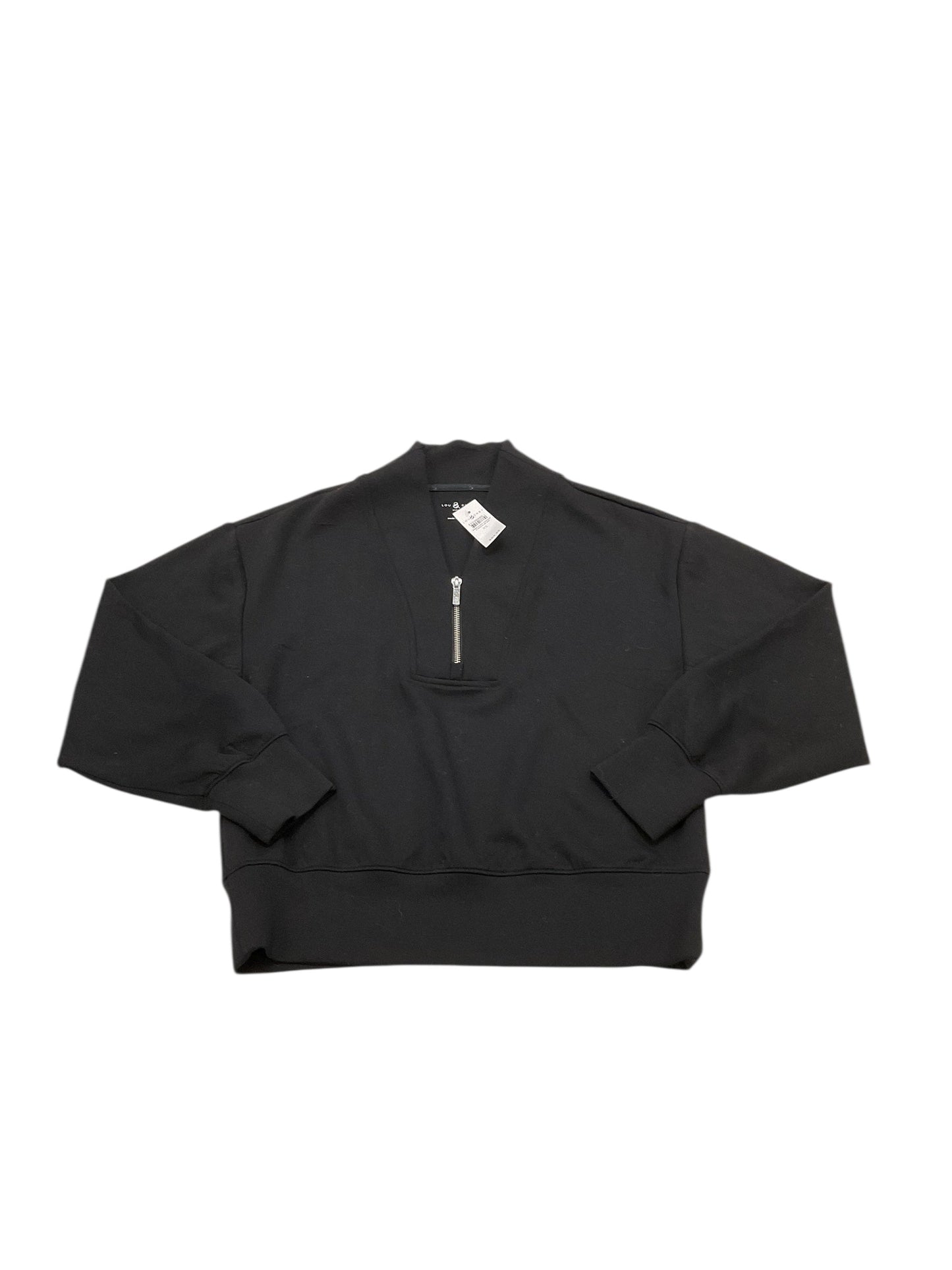 Sweatshirt Collar By Lou And Grey In Black, Size:Xs