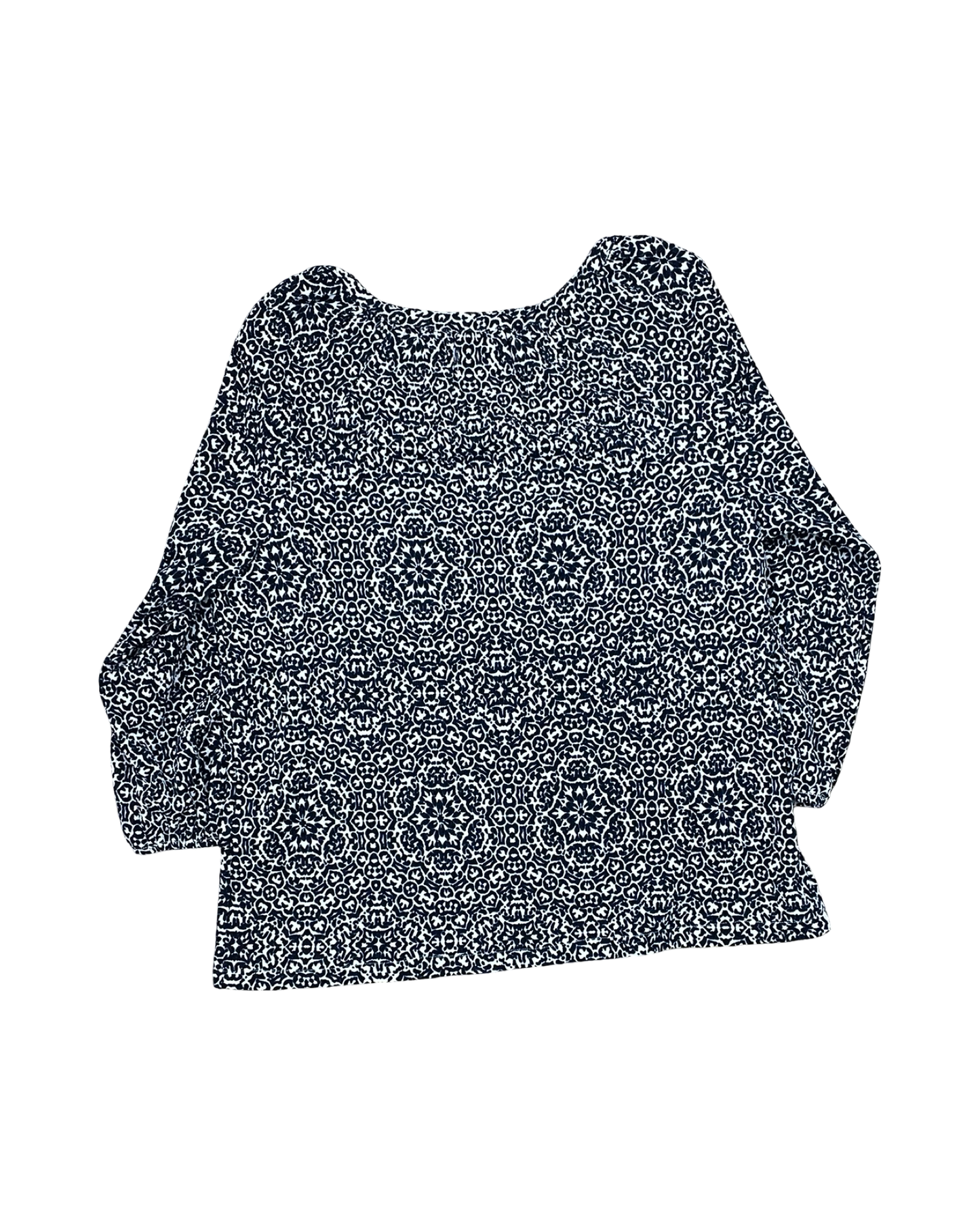 Top Ss By Croft And Barrow In Blue & White, Size:S