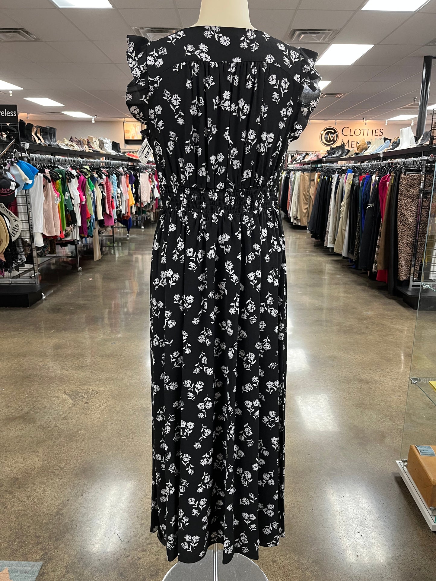 Dress Designer By Kate Spade In Black & White, Size:4