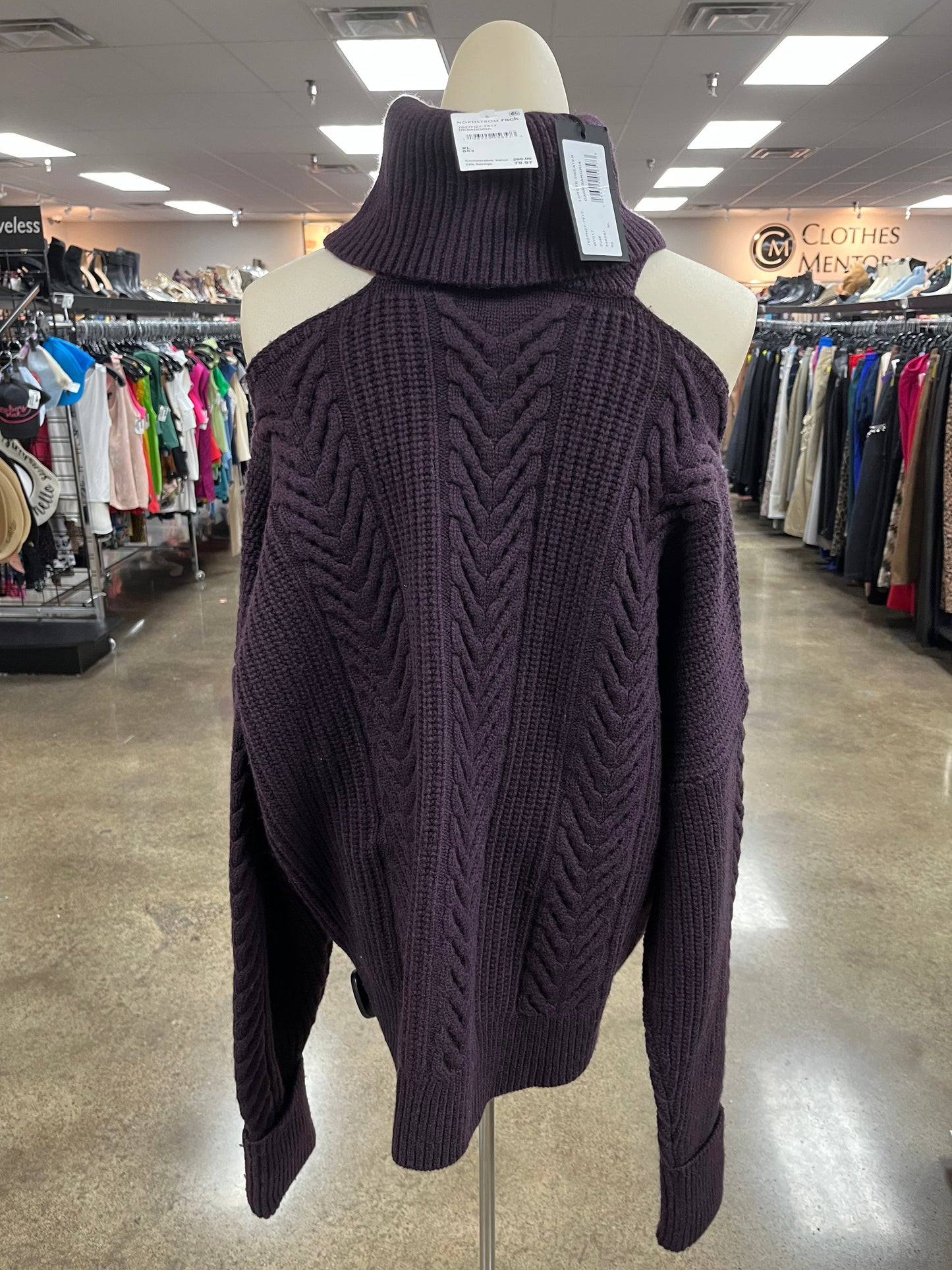 Sweater By Paige In Purple, Size:Xl