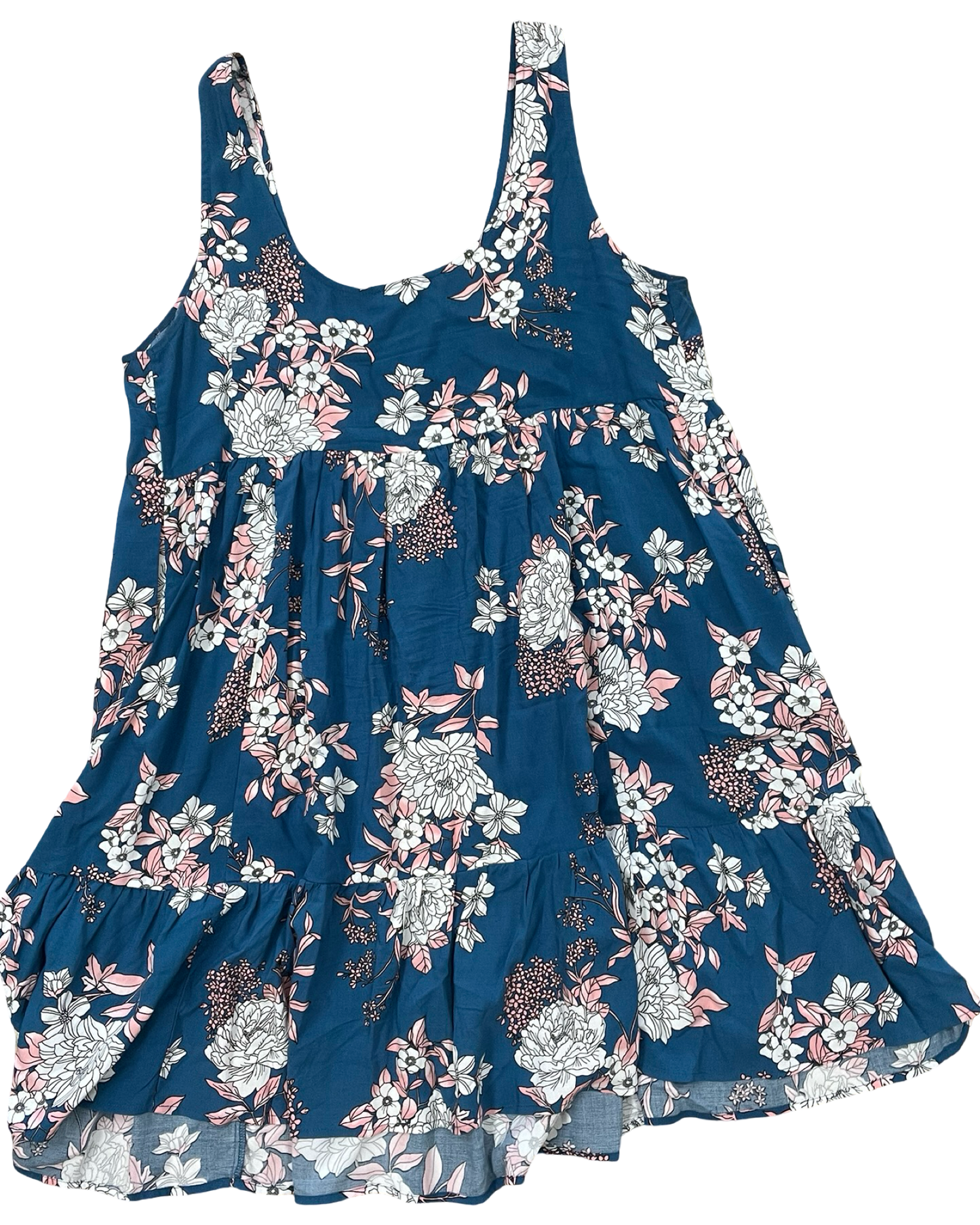 Dress Casual Midi By Torrid In Blue, Size:L