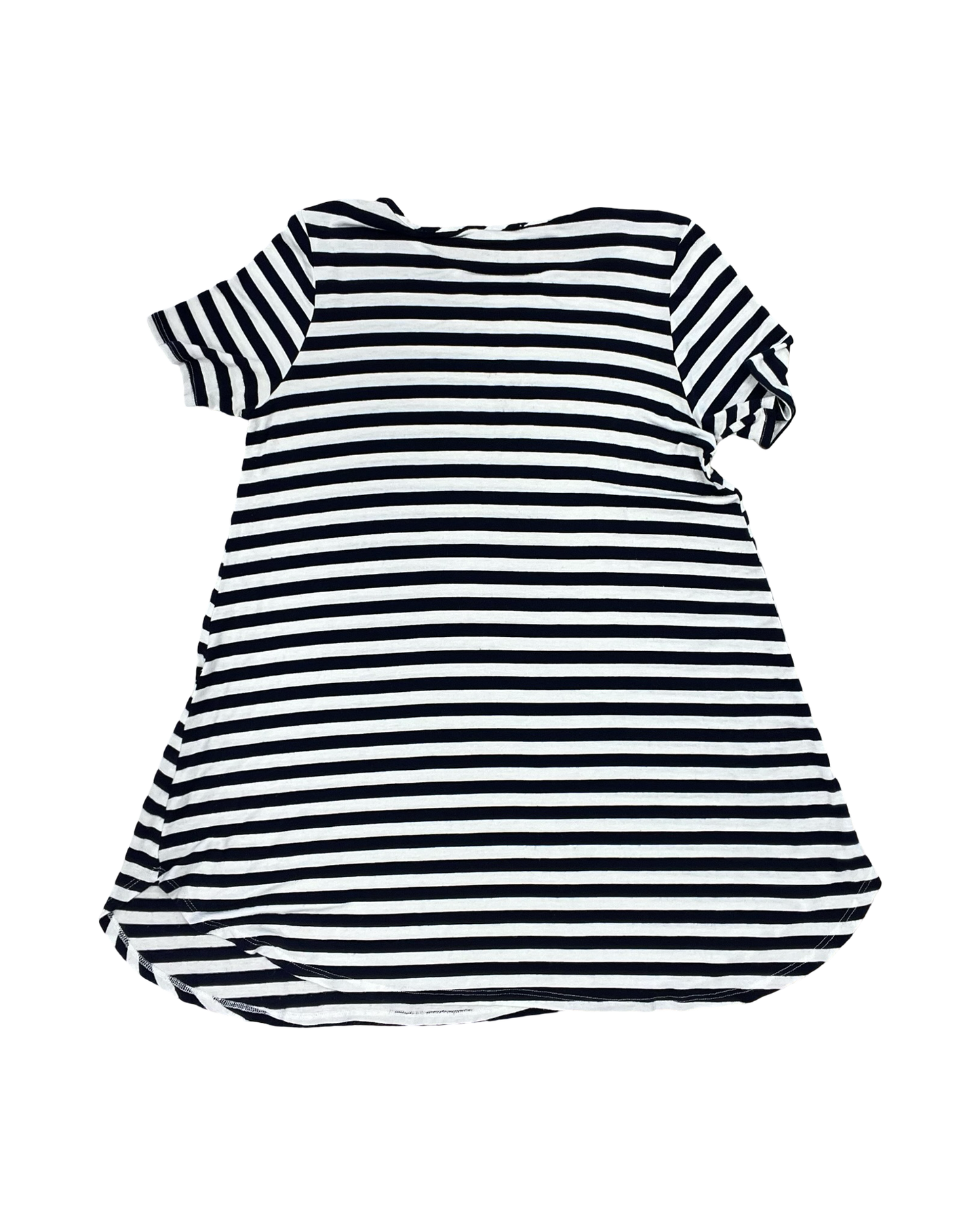 Tunic Ss By Clothes Mentor In Blue & White, Size:M