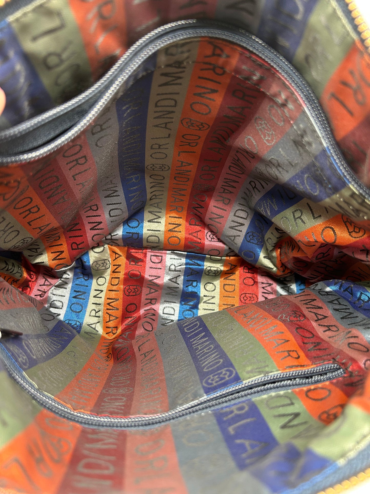 Handbag Leather By Marino Orlandi, Size: Large